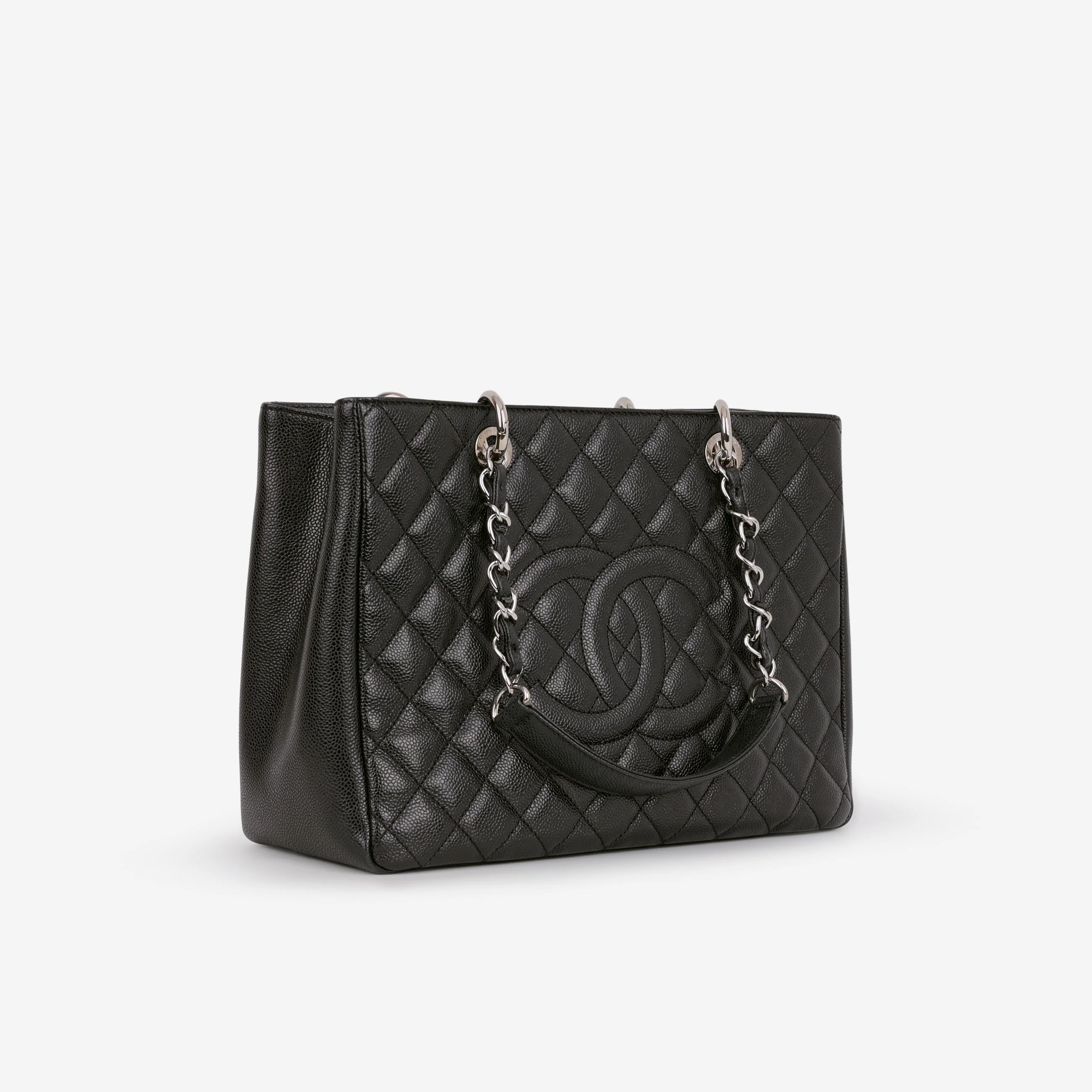 Chanel GST - Black Caviar | Silver Hardware - Image 2