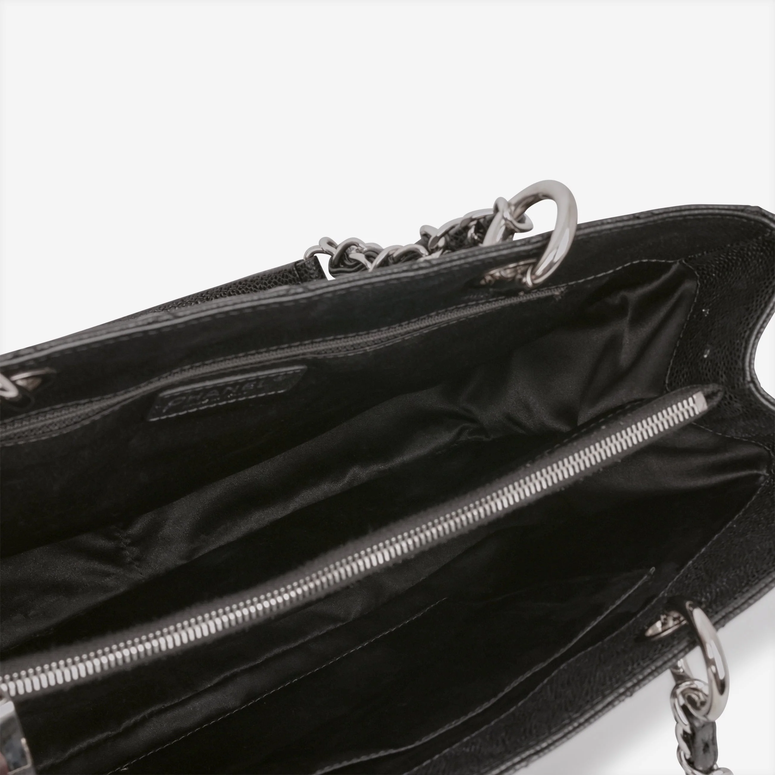 Chanel GST - Black Caviar | Silver Hardware - Image 5