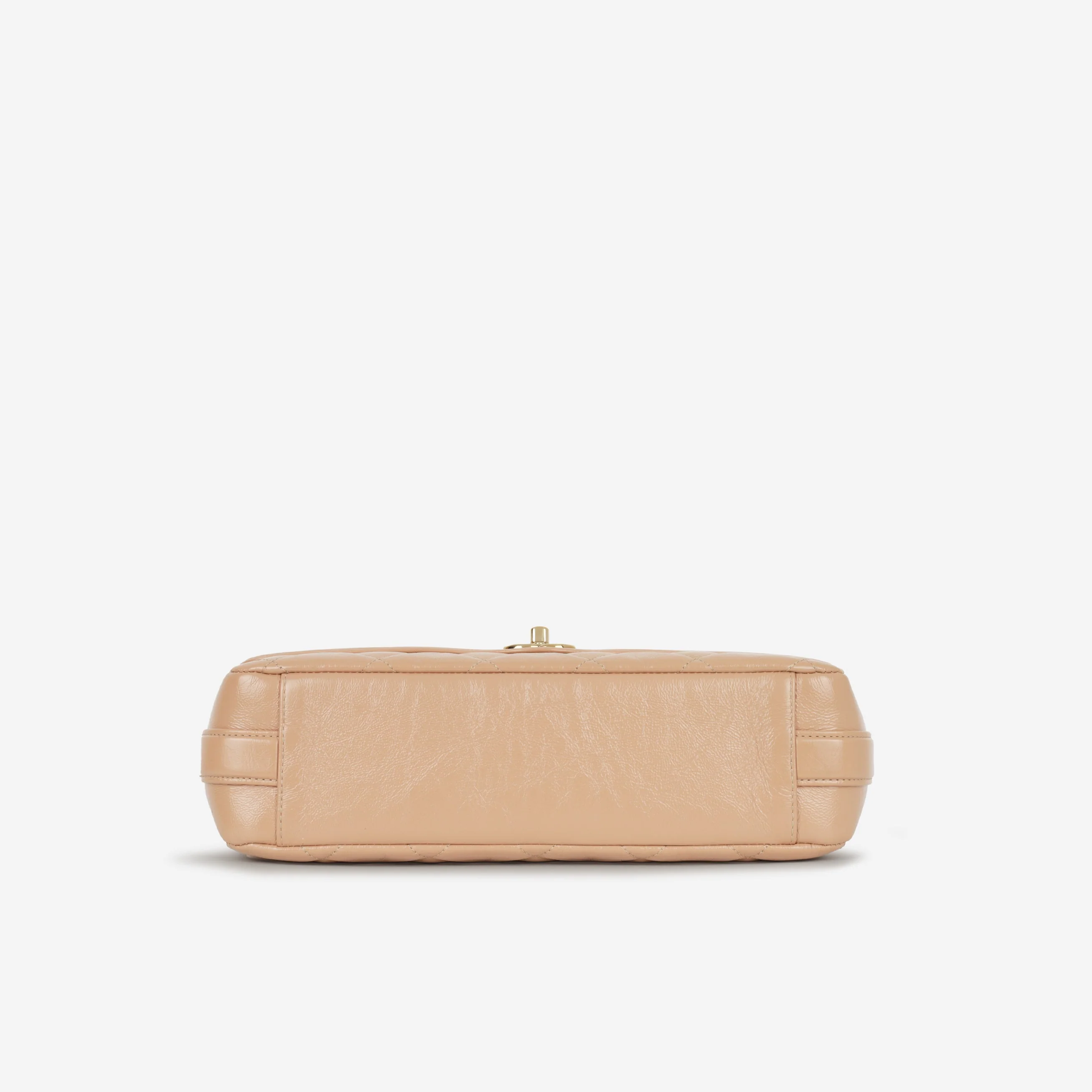 Chanel Hold The Line Flap - Caramel Shiny Crumpled Calfskin | Gold Hardware - Image 5