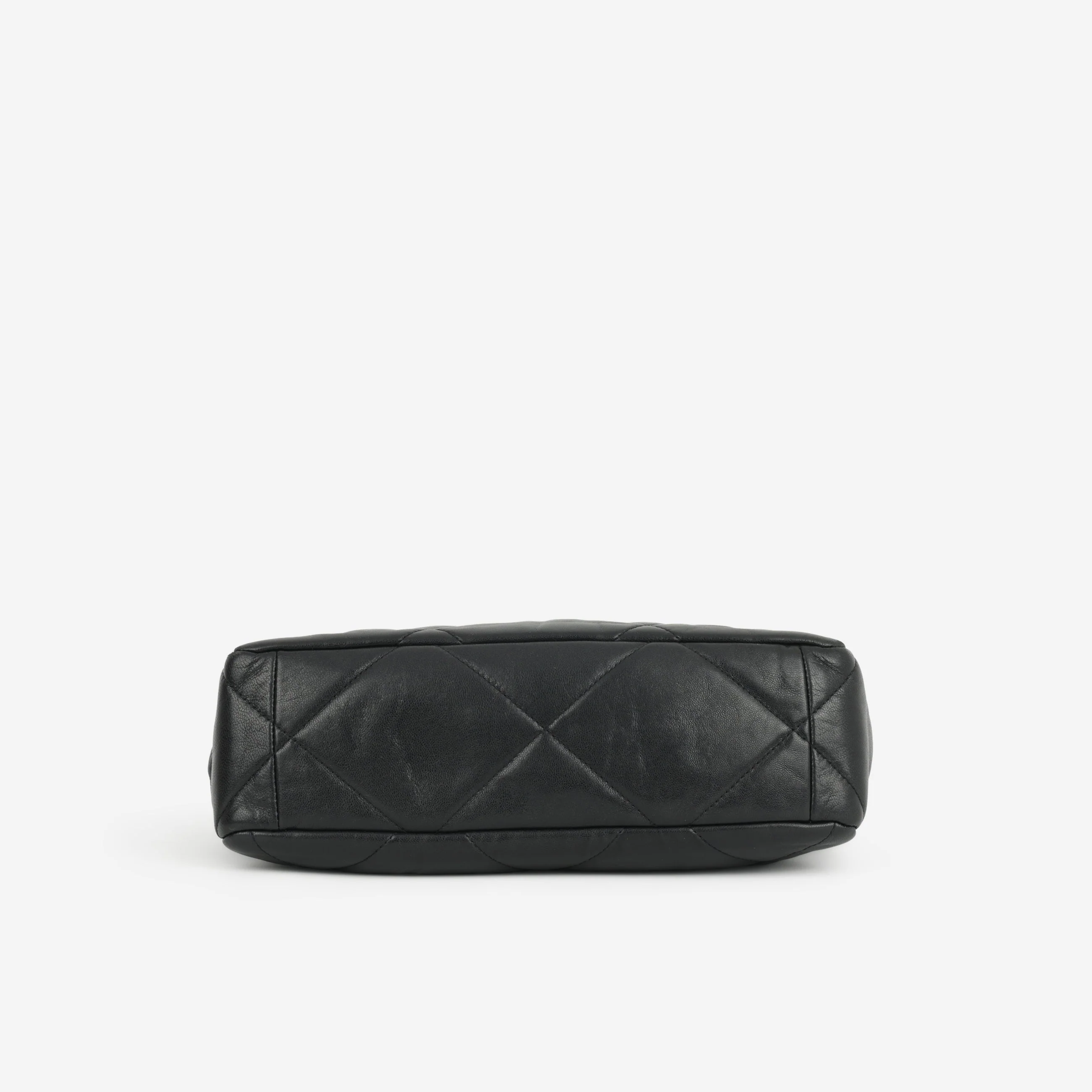 Chanel Chanel Large 19 Flap Bag - Black Lambskin | Multi Hardware - Image 4