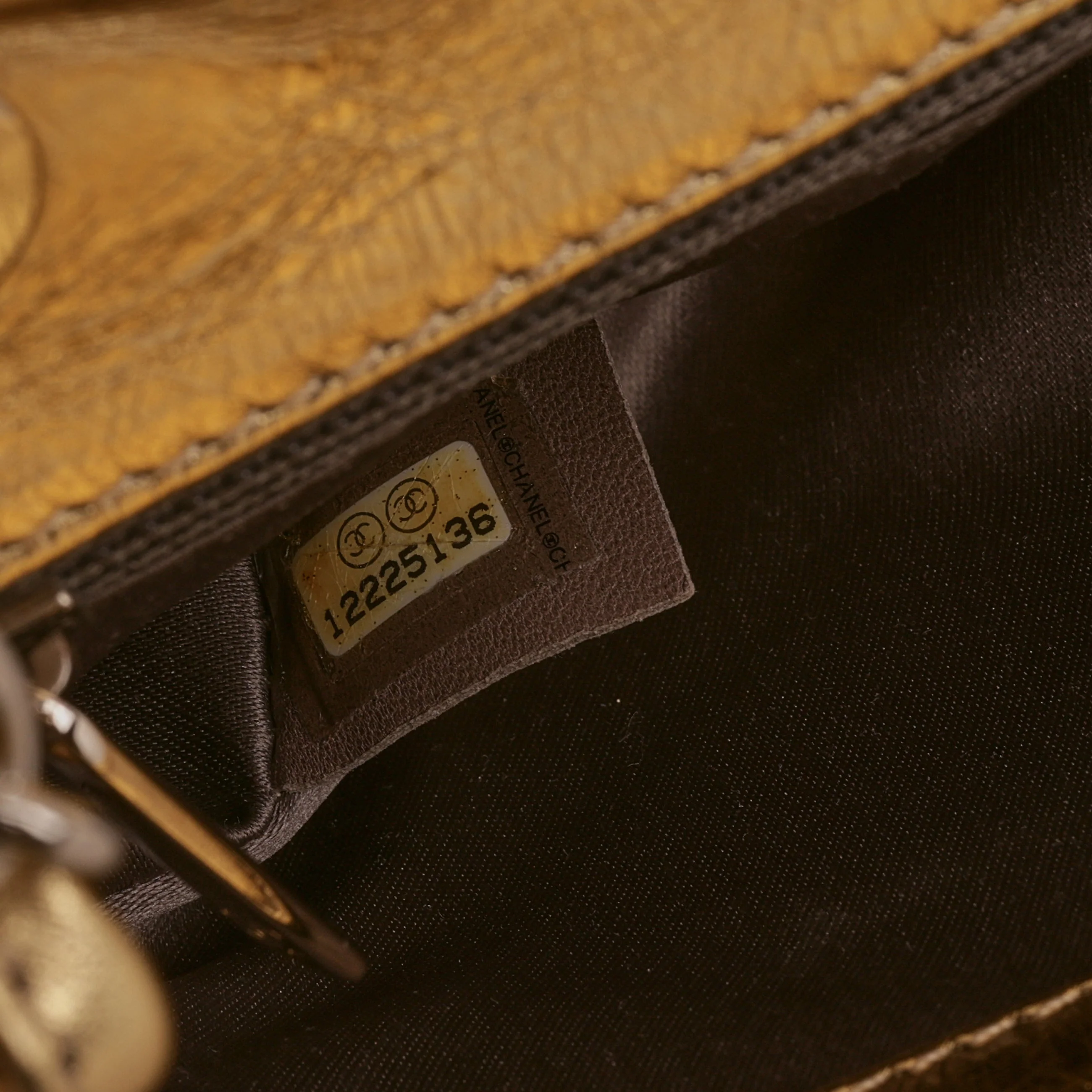 Chanel Chanel Laser Cut CC Flap - Silver / Gold Calfskin | Silver Hardware - Image 6