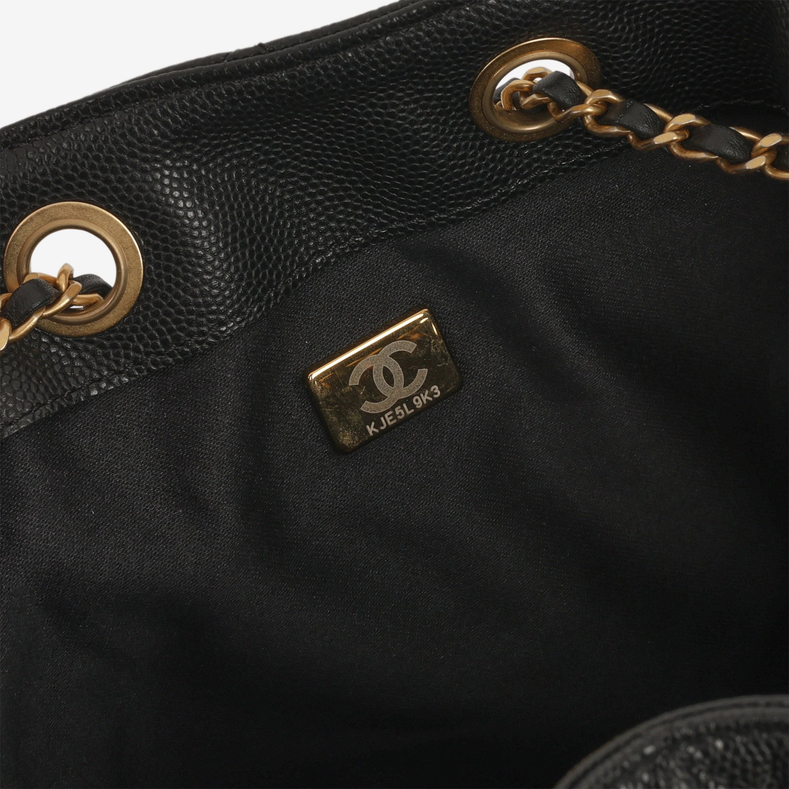 Chanel Medium 25 Hobo Bag - Black Caviar | Gold Hardware - Image 7