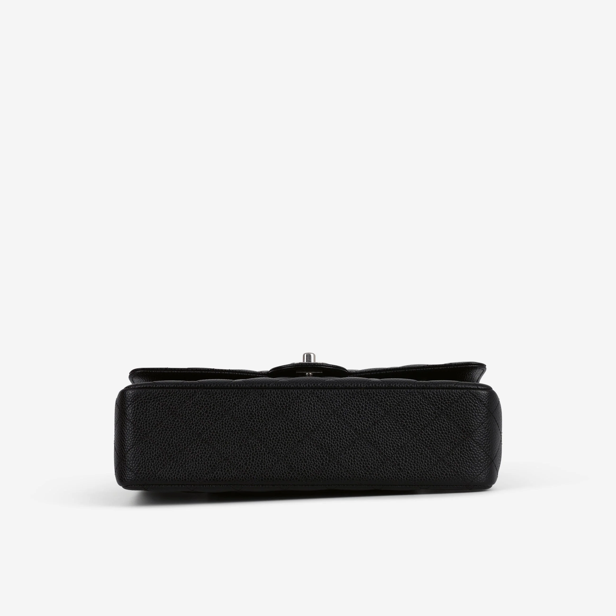 Chanel Medium Classic Flap - Black Caviar | Silver Hardware - Image 3