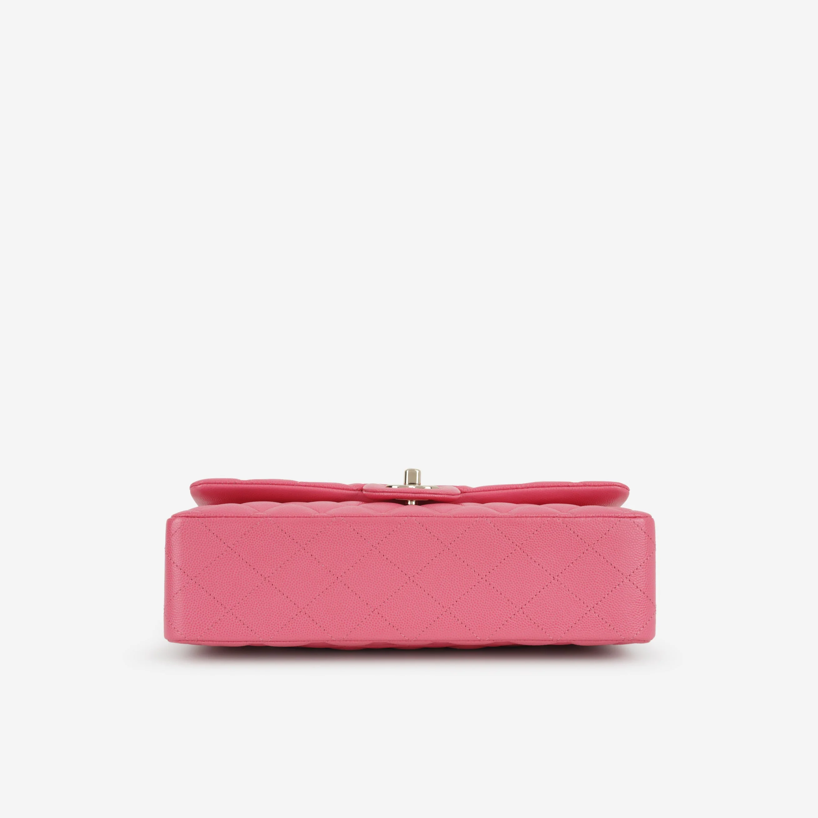 Chanel Medium Classic Flap - Hot Pink Caviar | Champagne Gold Hardware - Image 4