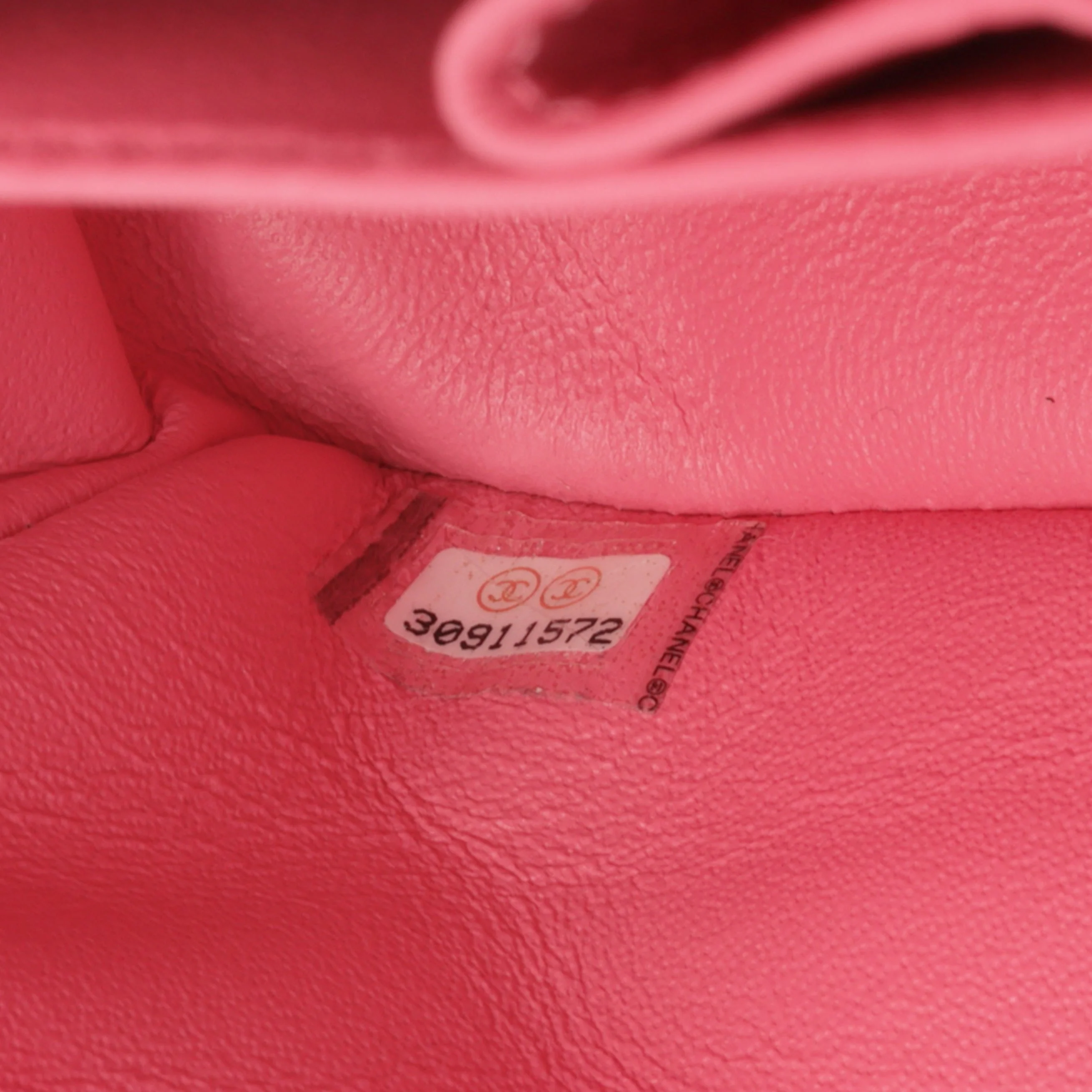 Chanel Medium Classic Flap - Hot Pink Caviar | Champagne Gold Hardware - Image 6