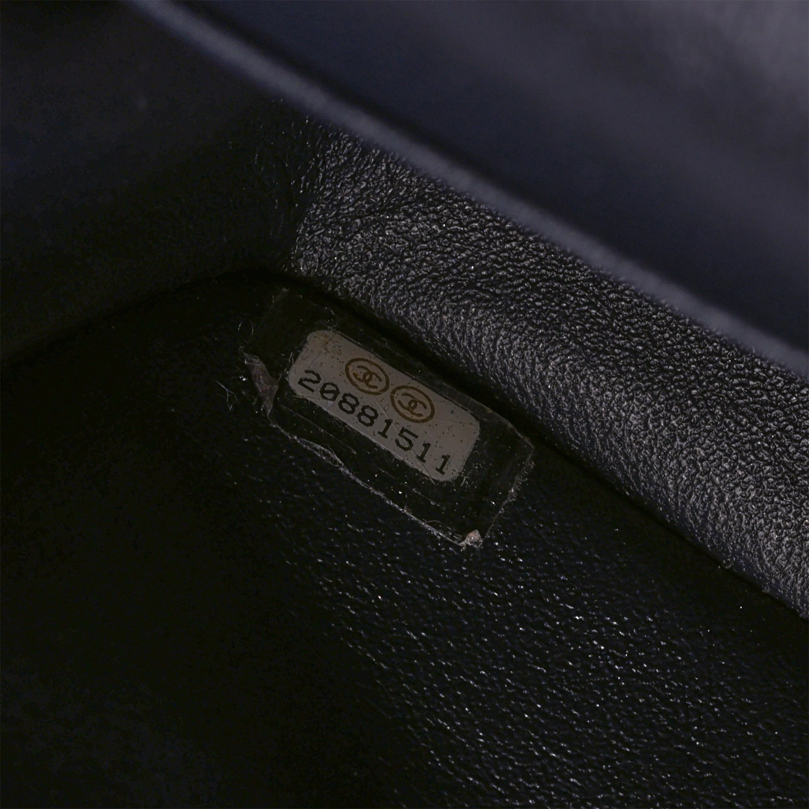Chanel Medium Classic Flap - Navy Lambskin | Brushed Gold Hardware - Image 13