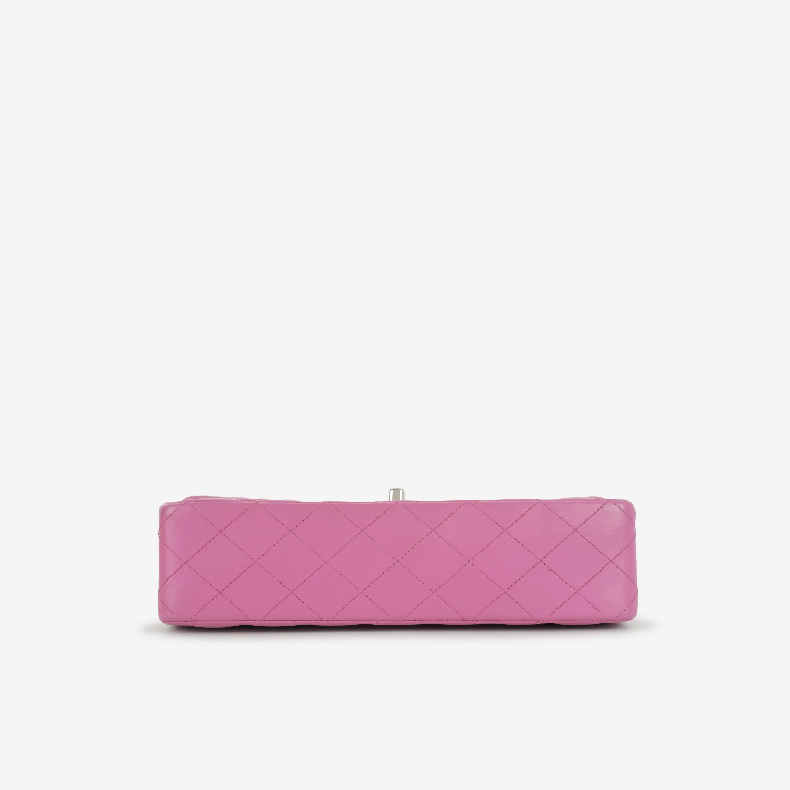 Chanel Medium Classic Flap - Purple Lambskin | Silver Hardware - Image 4