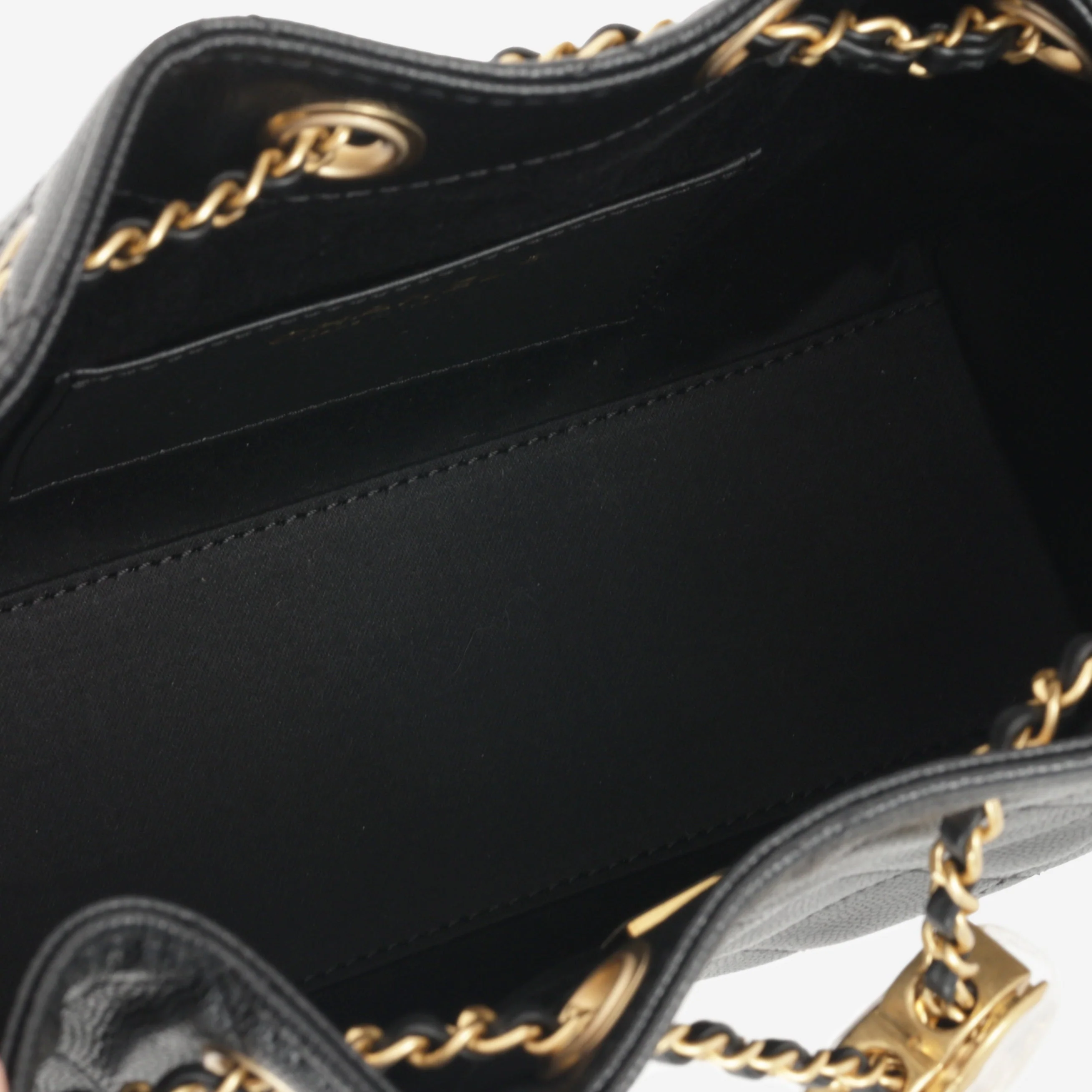 Chanel Mini 25 Hobo - Black Caviar | Gold Hardware - Image 5