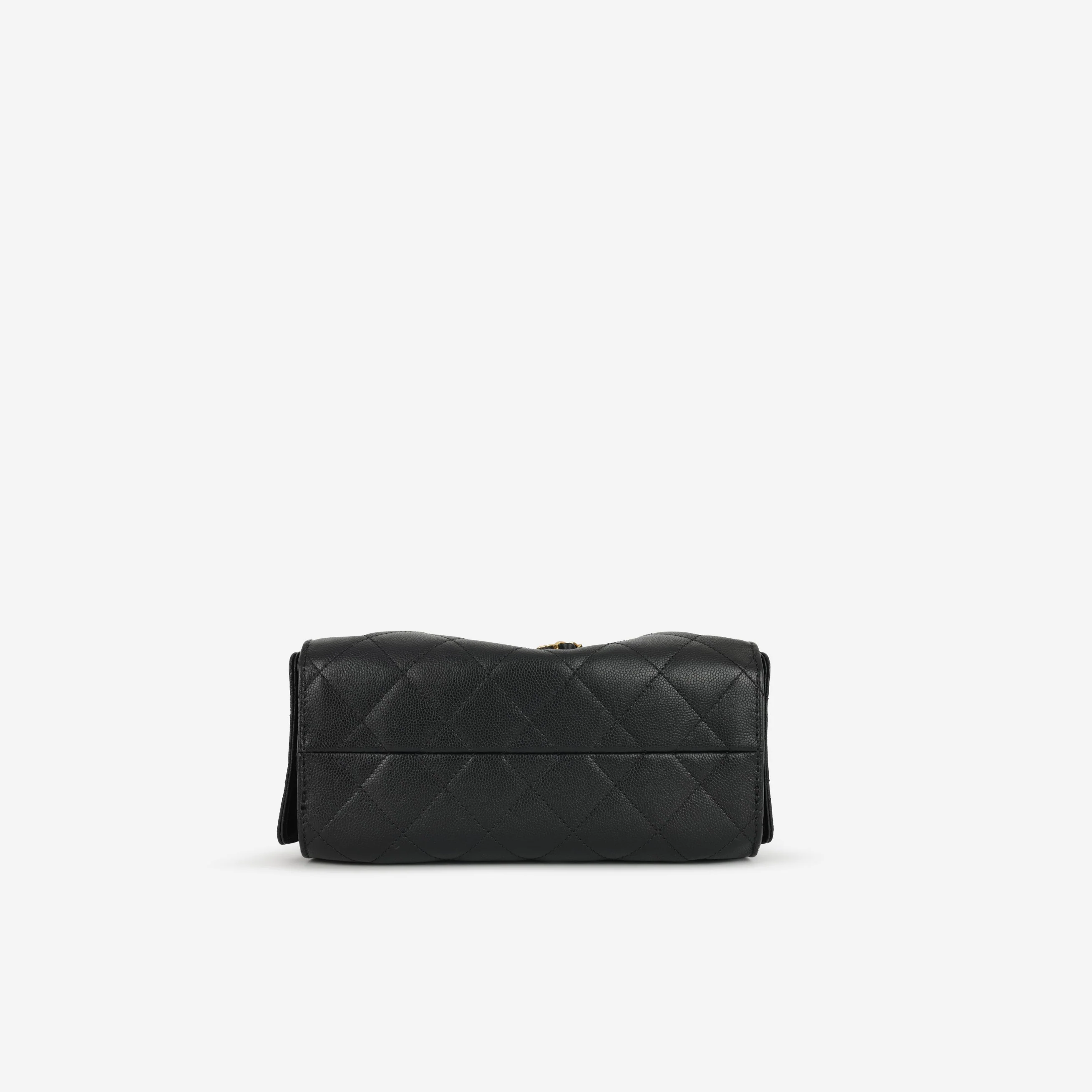 Chanel Mini 25 Hobo - Black Caviar | Gold Hardware - Image 4