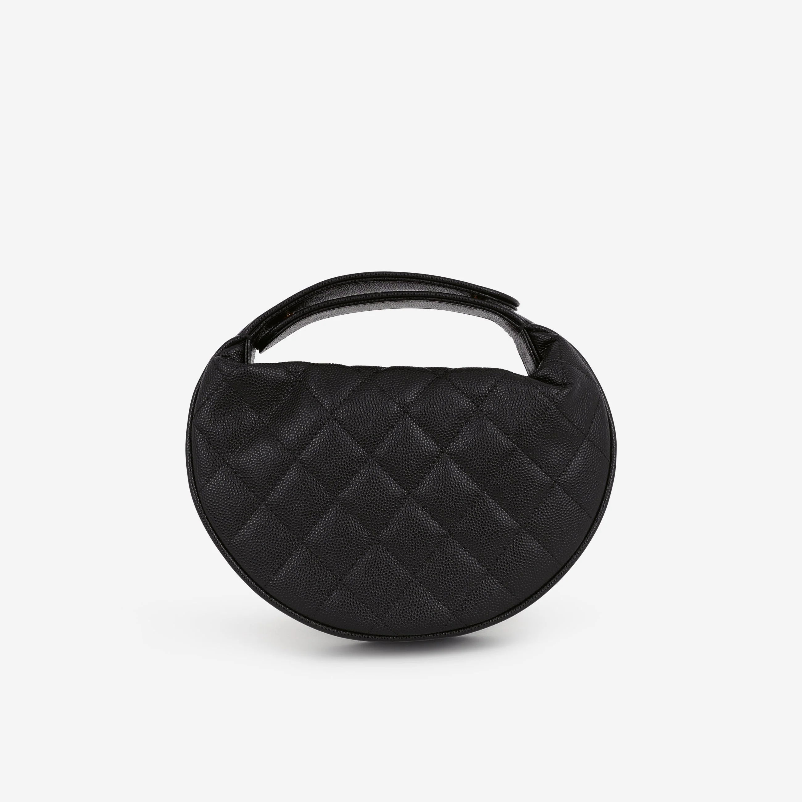 Chanel Mini Bow Hobo Pouch - Black Caviar | Gold Hardware - Image 3