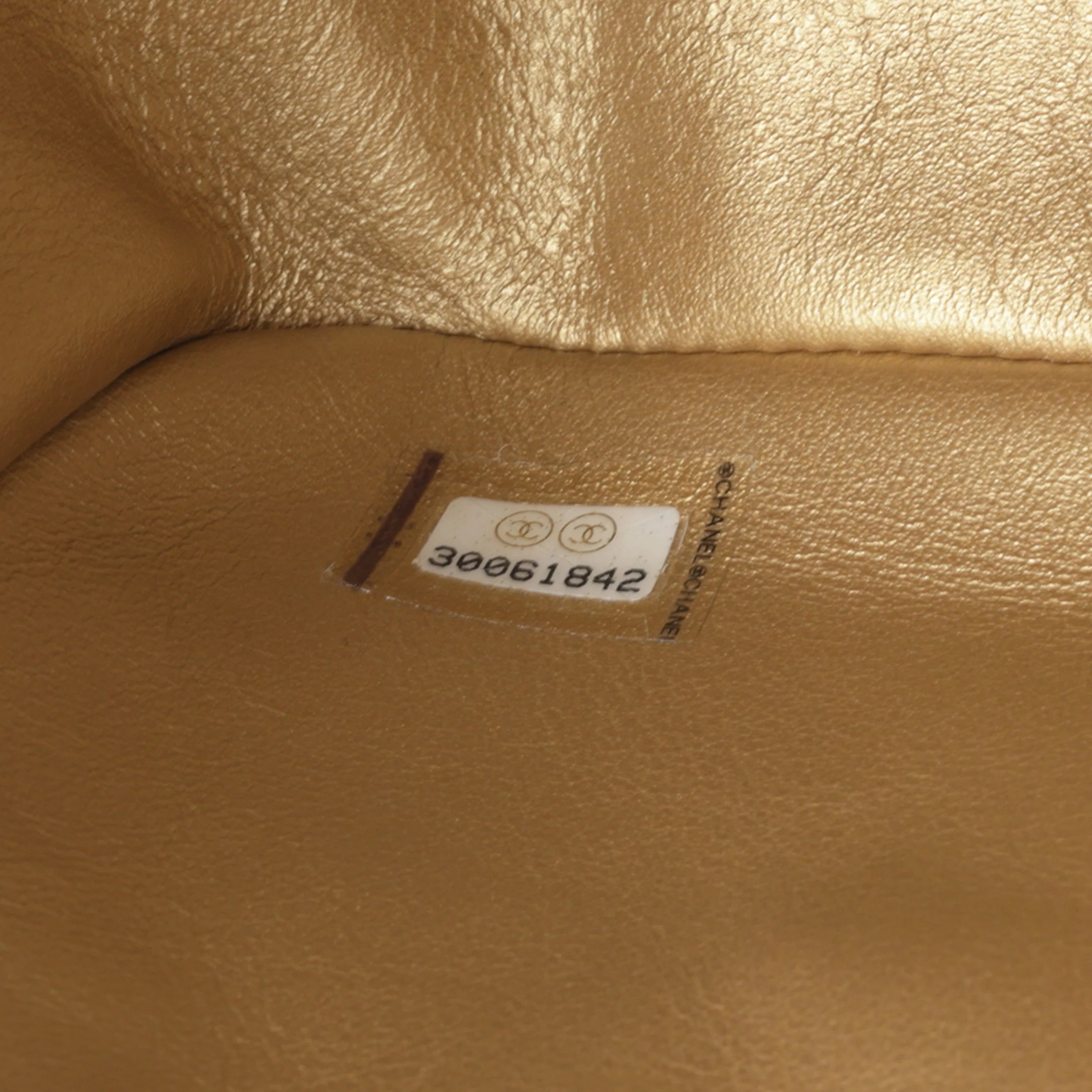 Chanel Mini Flap Square Pearl Crush - Grey Lambskin | Gold Hardware - Image 6