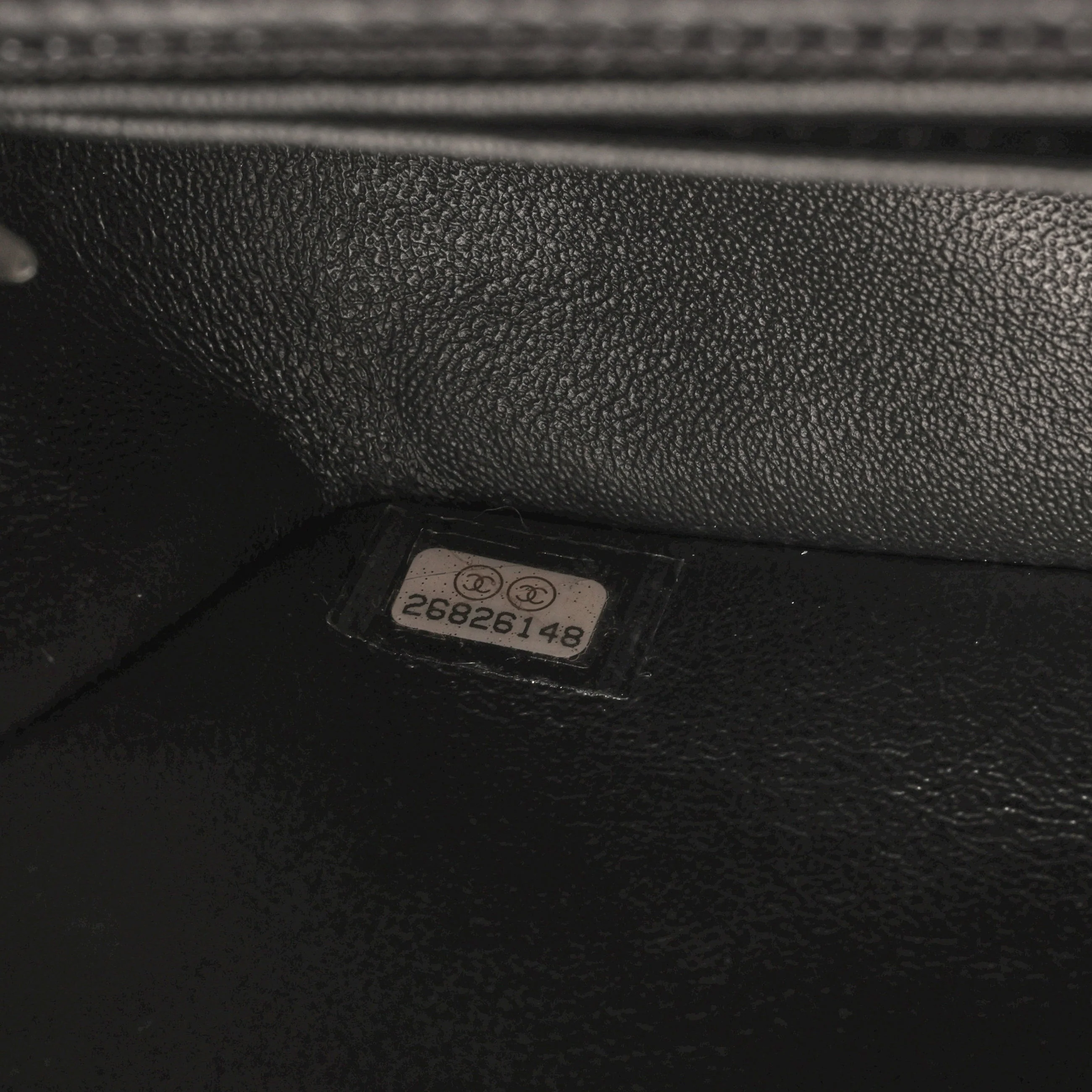 Chanel Mini Rectangular - Black Lambskin | Silver Hardware - Image 6