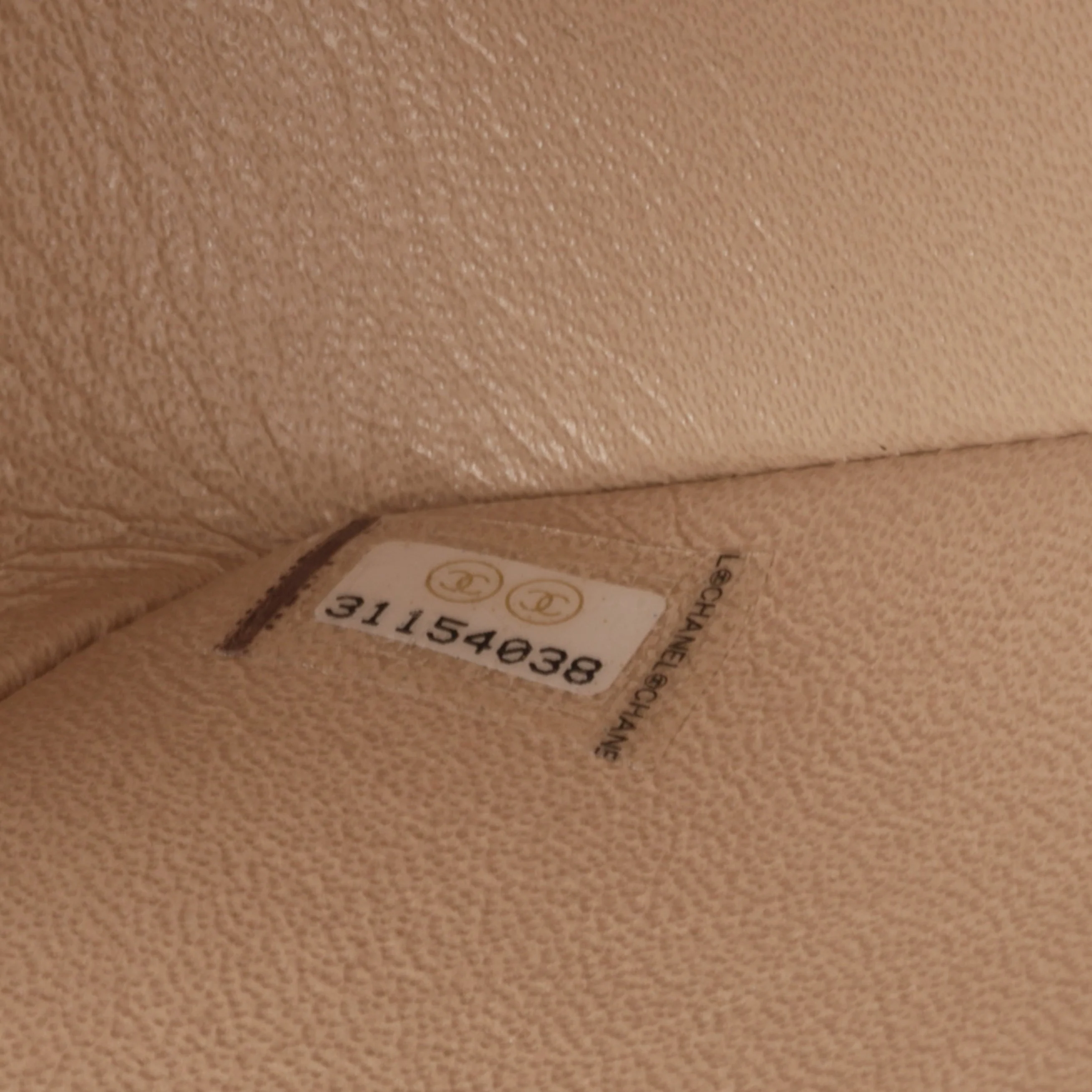 Chanel Mini Rectangular - Pearlescent Beige Lambskin | Champagne Gold Hardware - Image 6