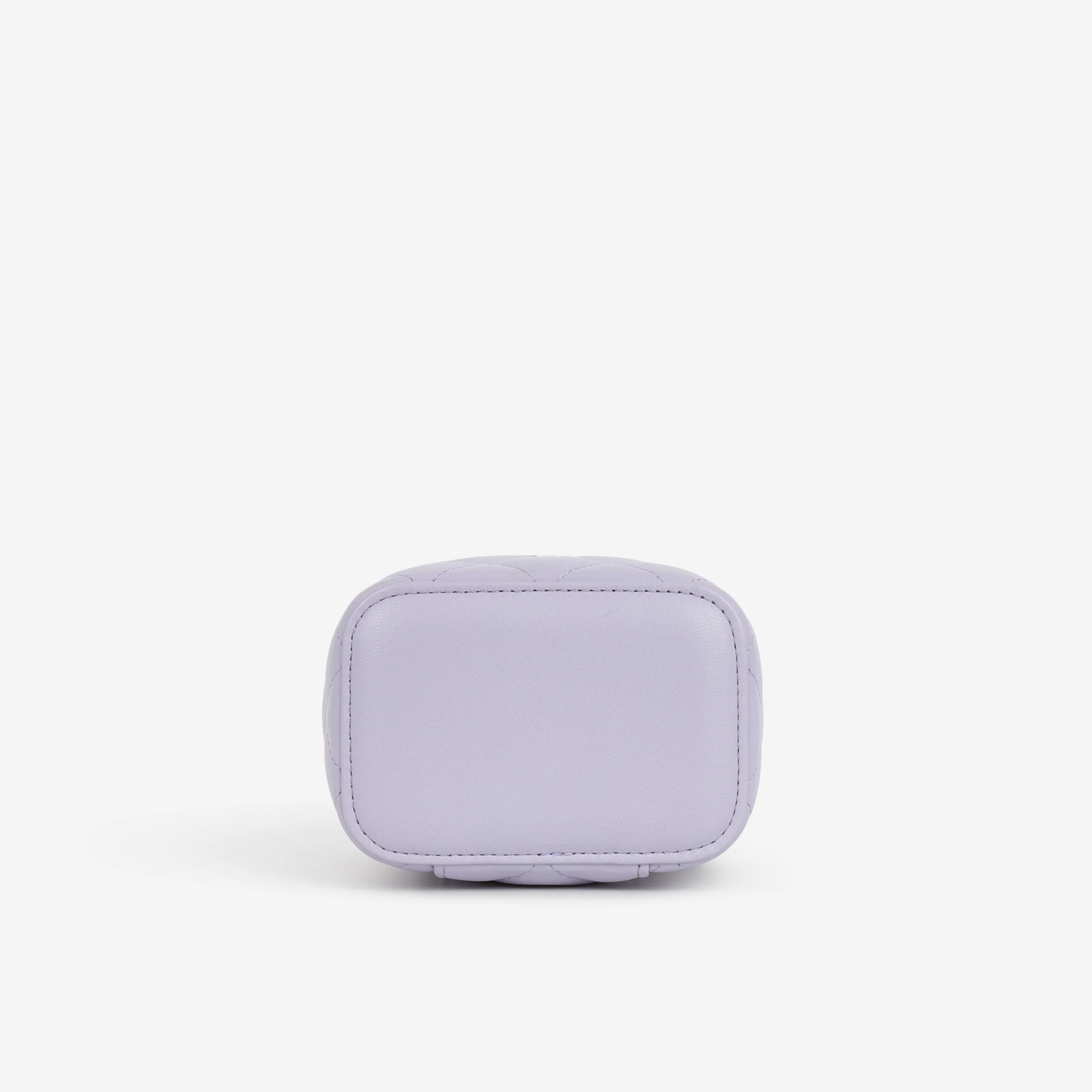 Chanel Mini Top Handle Vanity - Lilac Lambskin | Champagne Gold Hardware - Image 3
