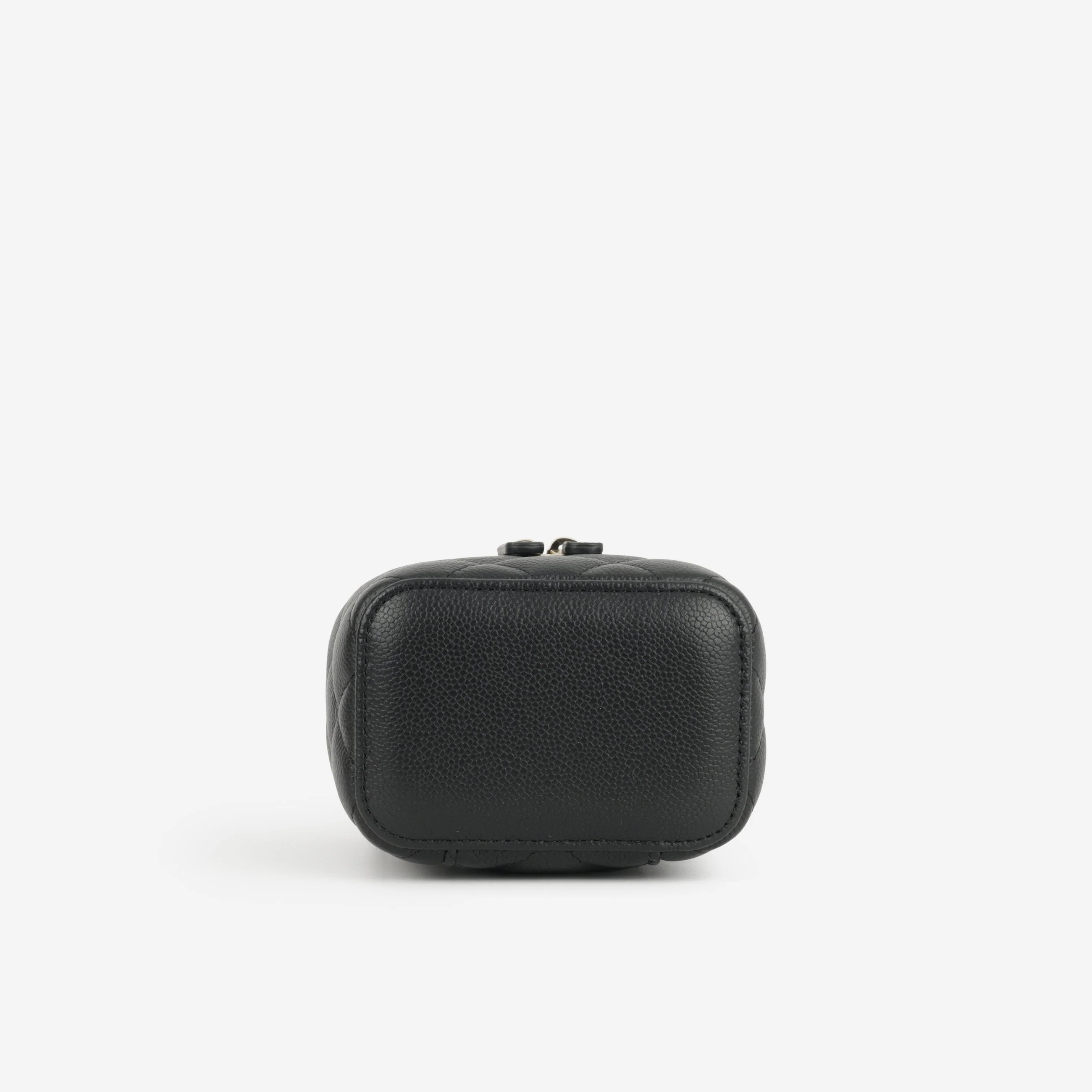 Chanel Mini Vanity on Chain - Black Caviar | Champagne Gold Hardware - Image 3