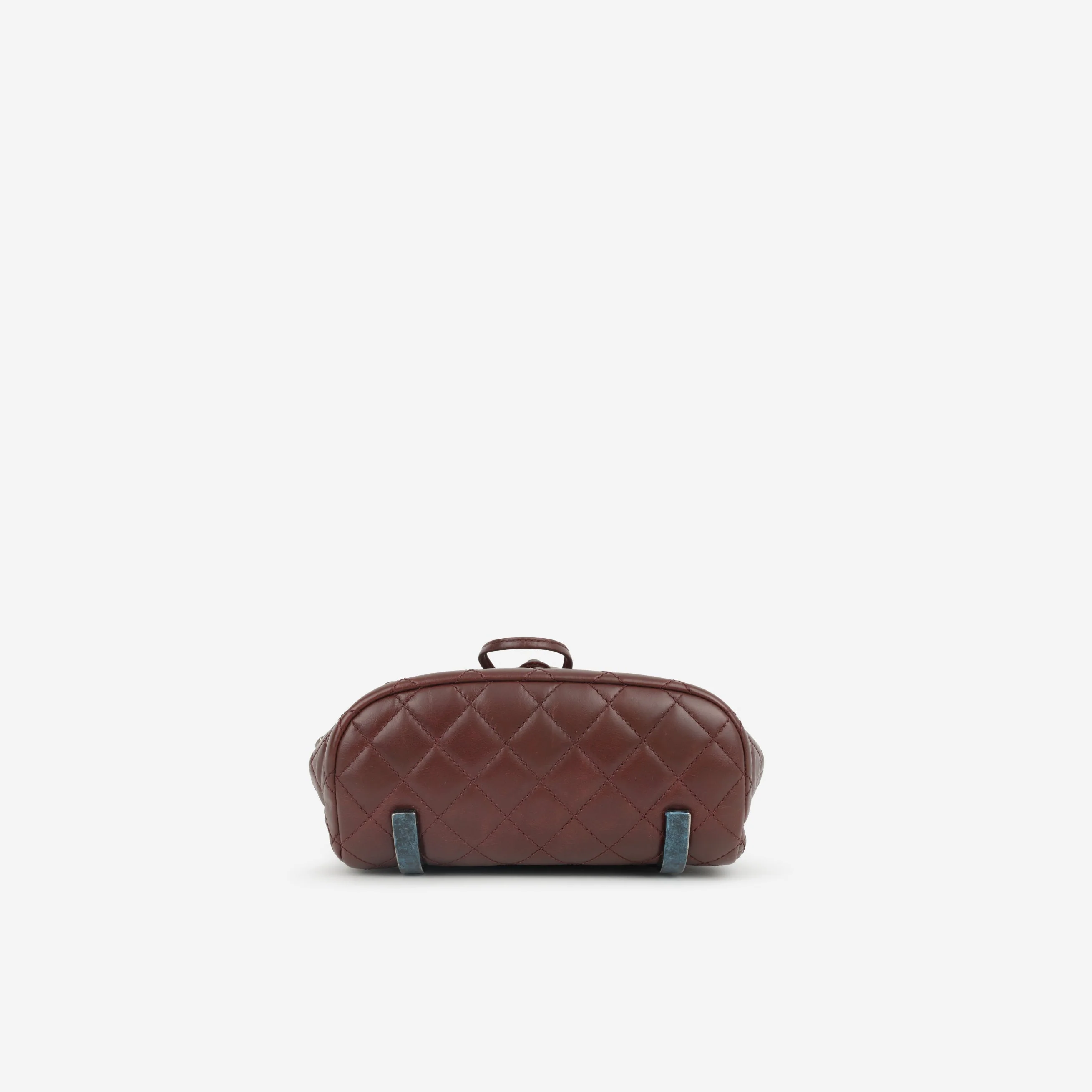 Chanel Mountain Backpack - Burgundy Calfskin | Ruthenium Hardware - Image 4