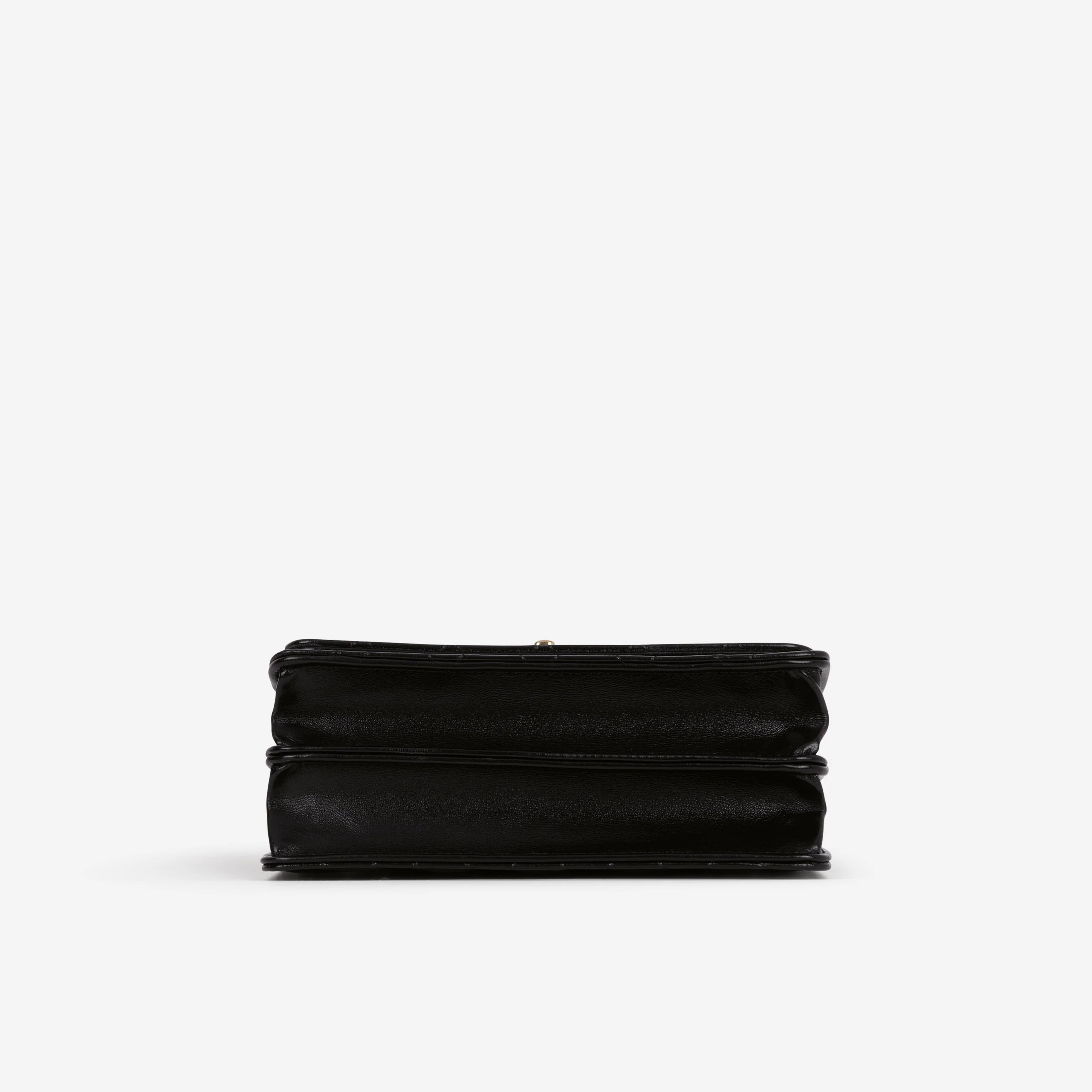 Chanel Seasonal Top Handle Wallet on Chain - Black Calfskin | Gold Hardware - Image 4