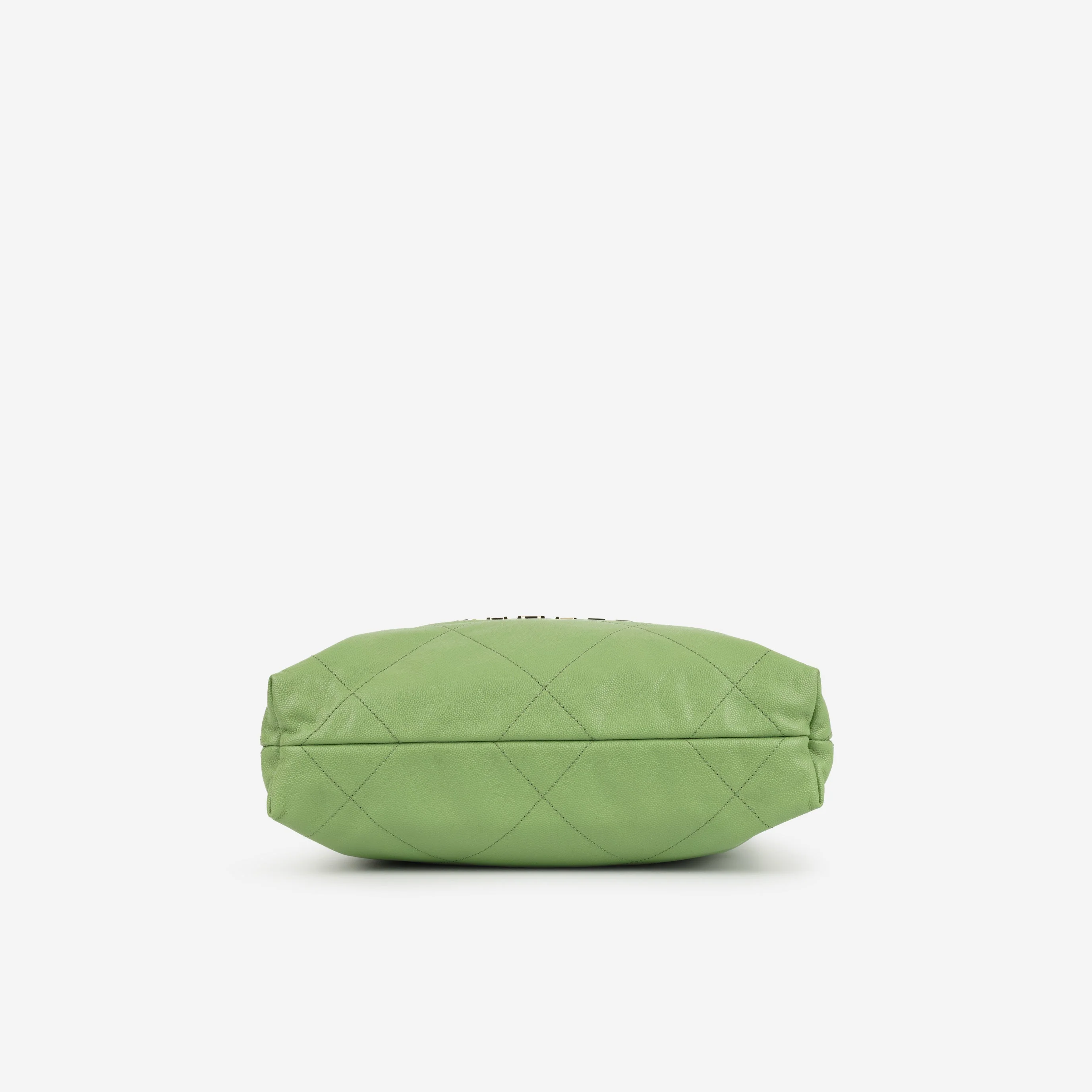 Chanel Small 22 Tote - Avocado Green | Champagne Gold Hardware - Image 7