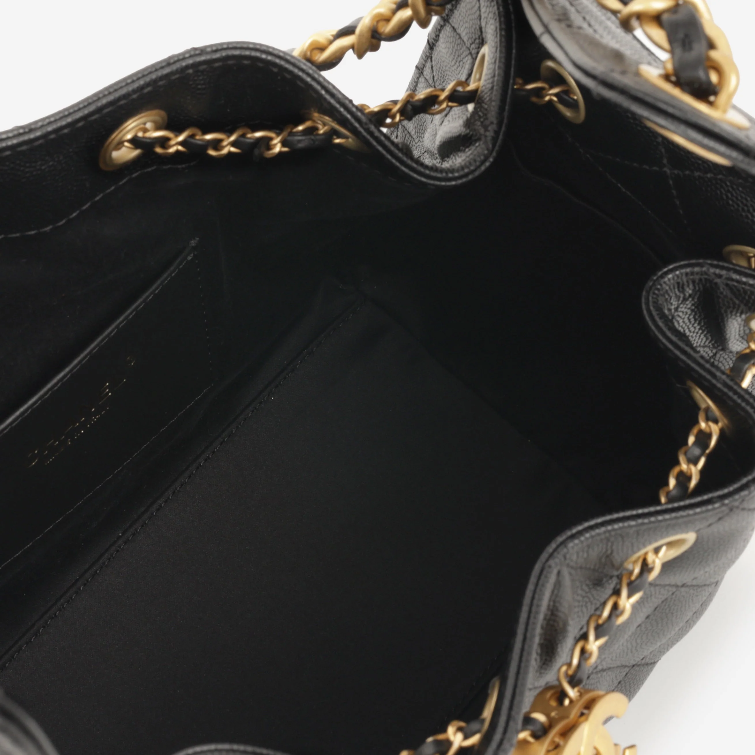 Chanel Small 25 Hobo - Black Caviar | Gold Hardware - Image 5