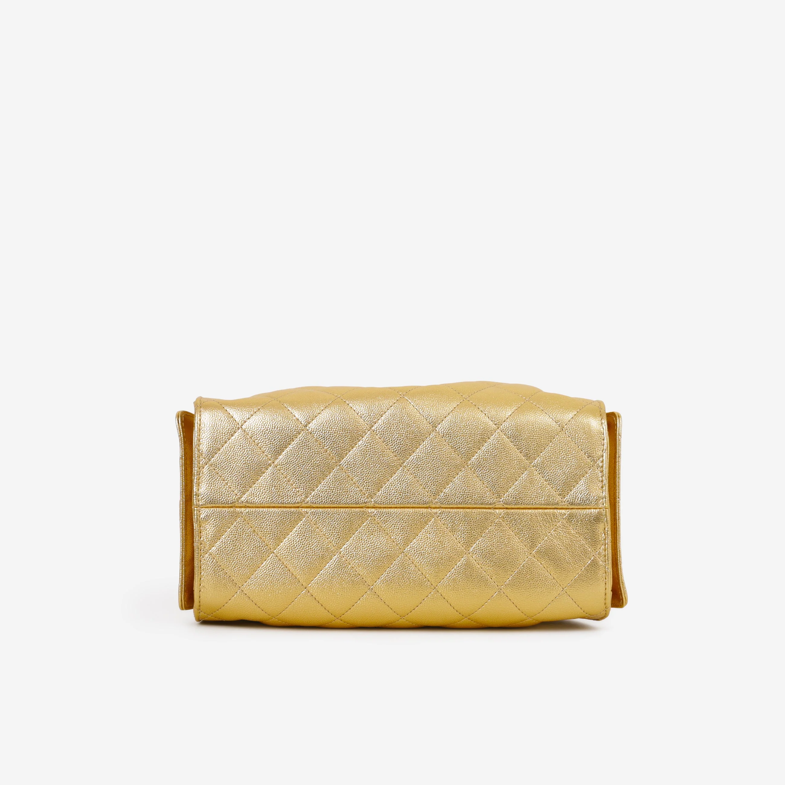 Chanel Small 25 Hobo - Gold Caviar | Gold Hardware - Image 4
