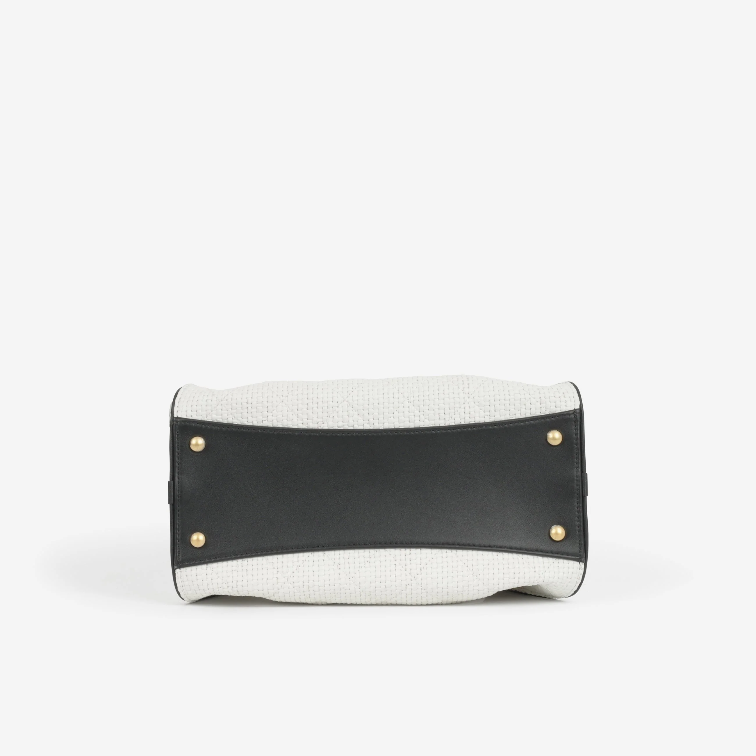 Chanel Small 25 Hobo - White Braided Raffia | Gold Hardware - Image 4