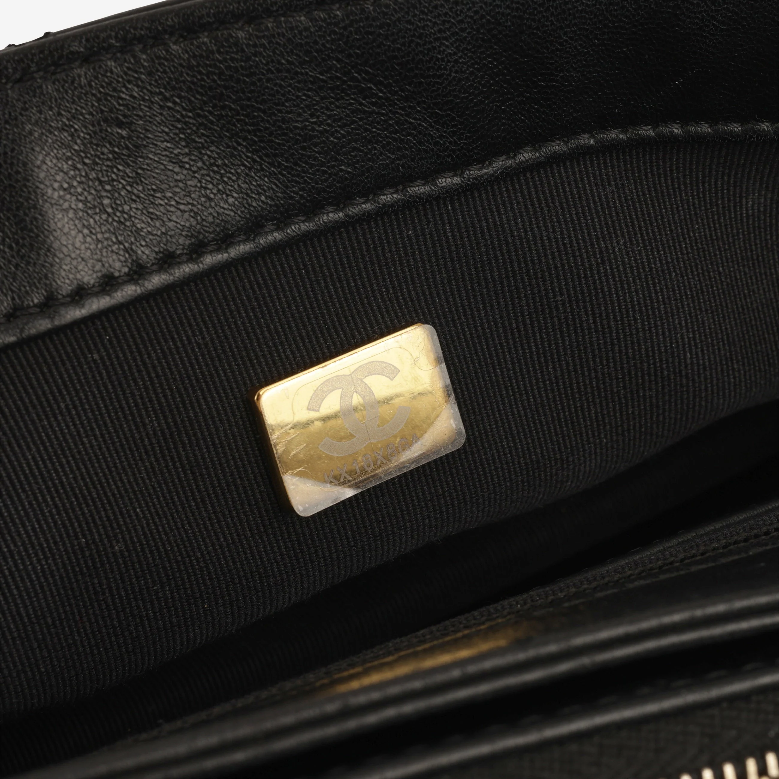 Chanel Small All Slide Adjustable Chain Flap - Black Lambskin | Gold Hardware - Image 6