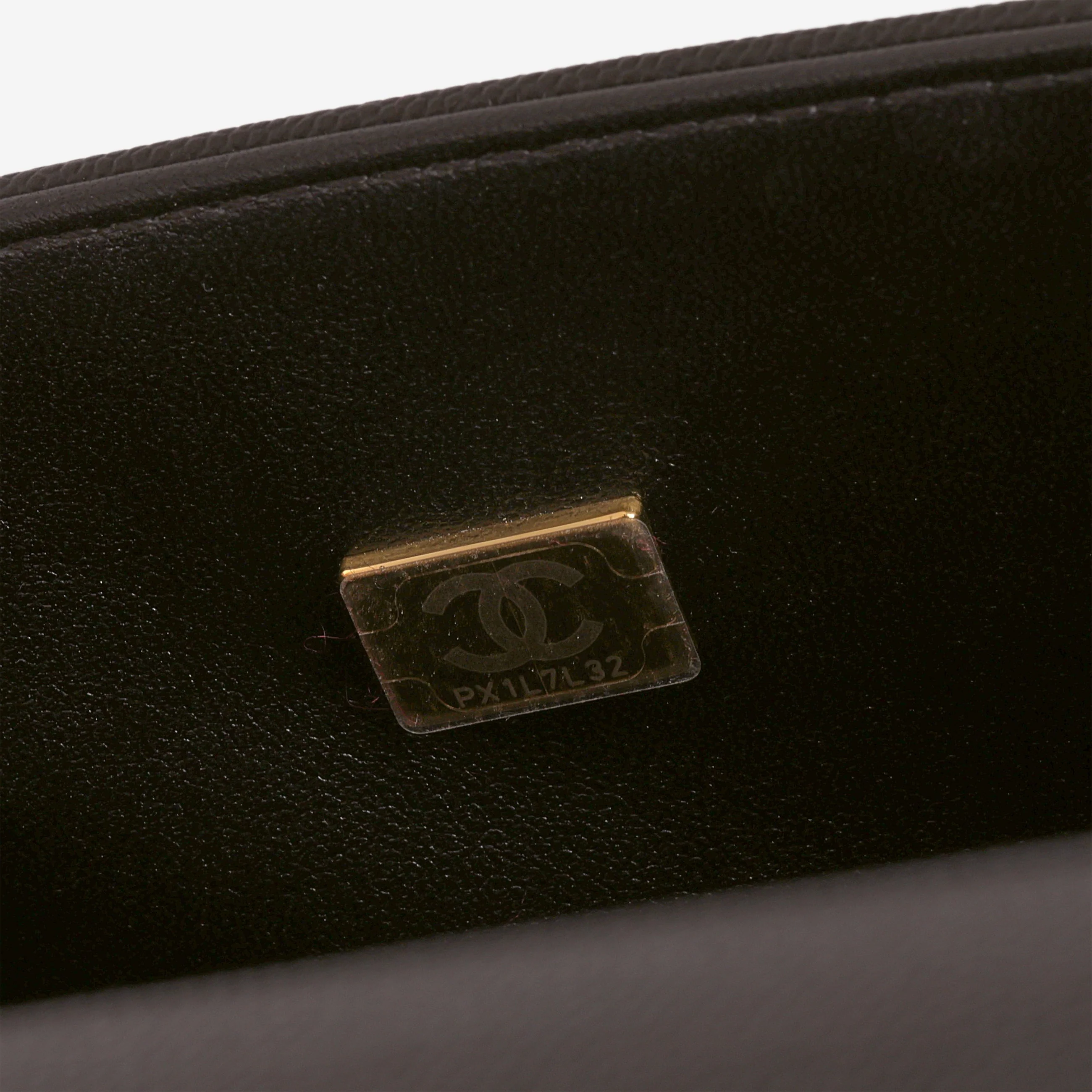 Chanel Small Boy Bag - Black Caviar | Gold Hardware - Image 6