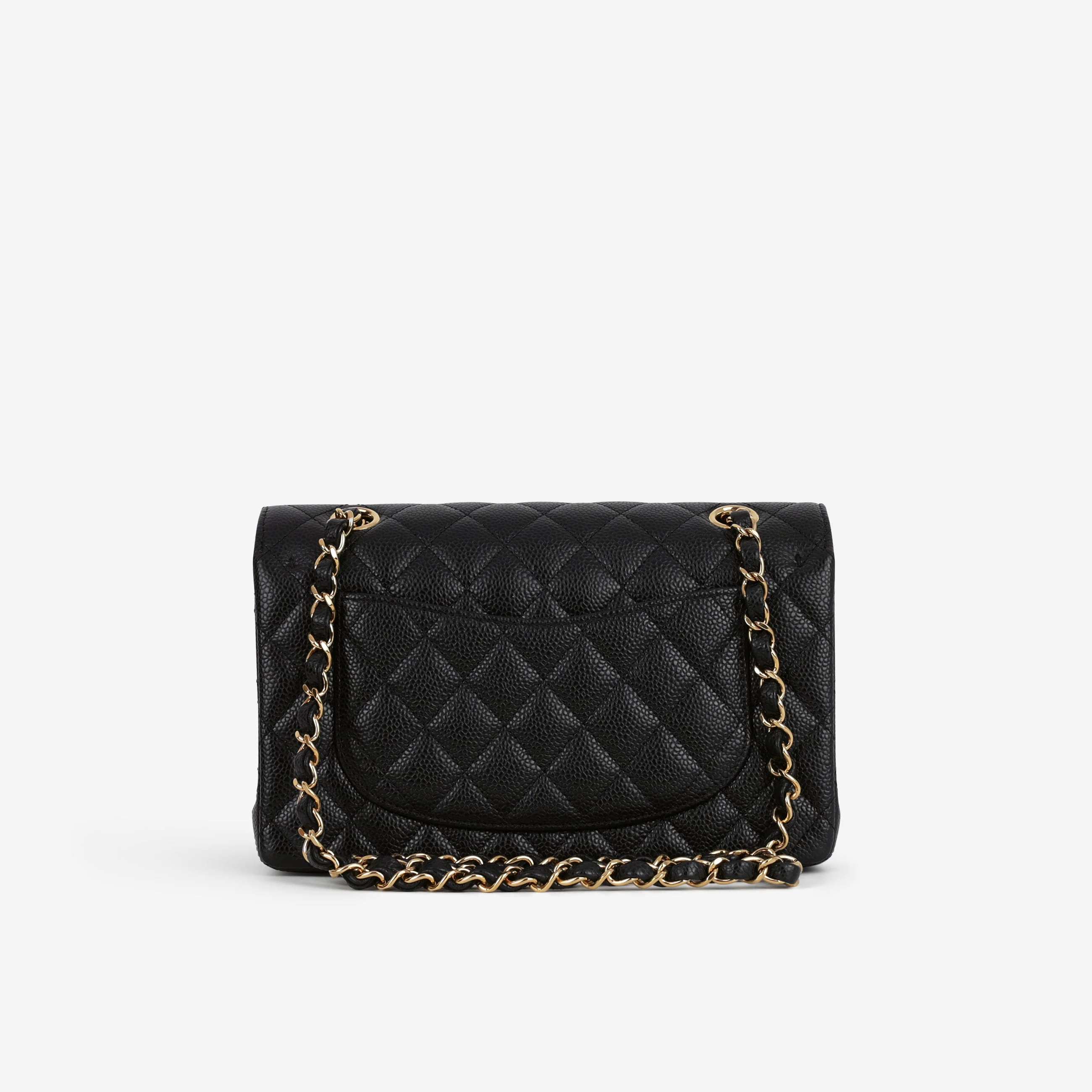 Chanel Small Classic Flap - Black Caviar | Gold Hardware - Image 3