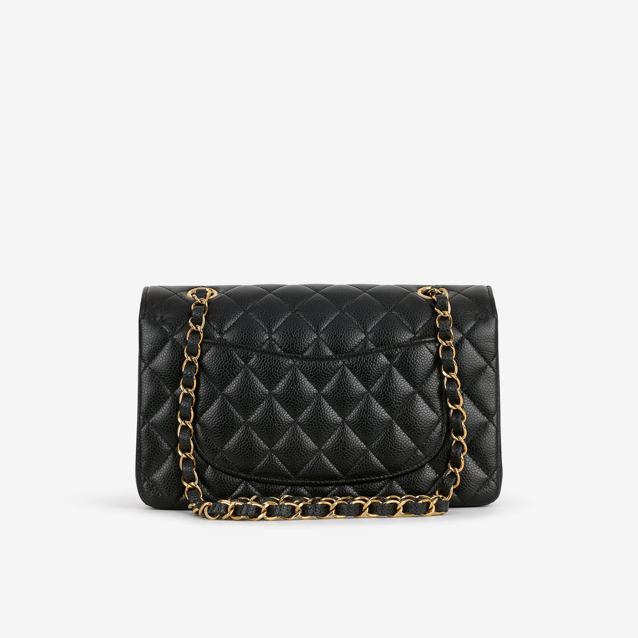Chanel Small Classic Flap - Black Caviar | Gold Hardware - Image 3