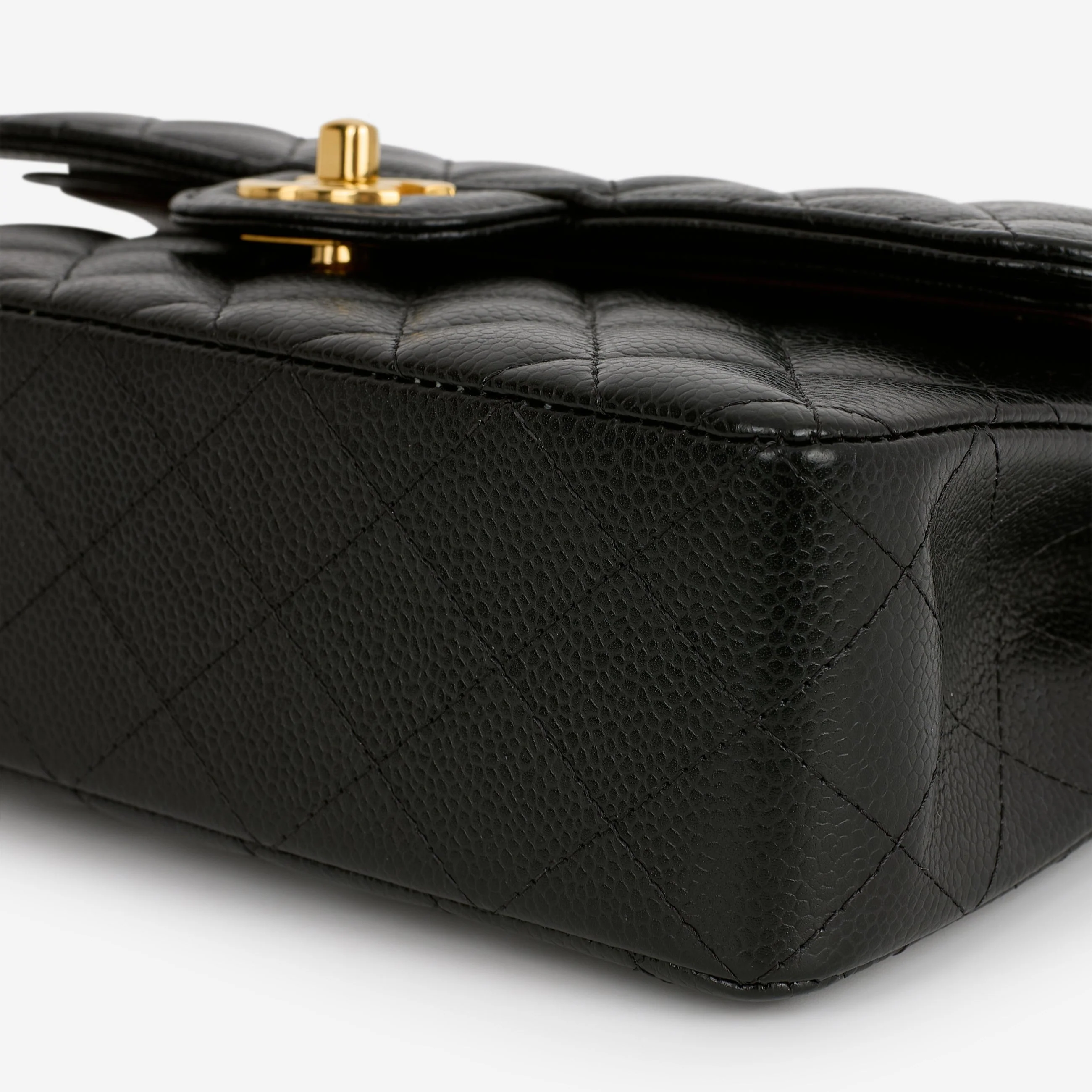 Chanel Small Classic Flap - Black Caviar | Gold Hardware - Image 6