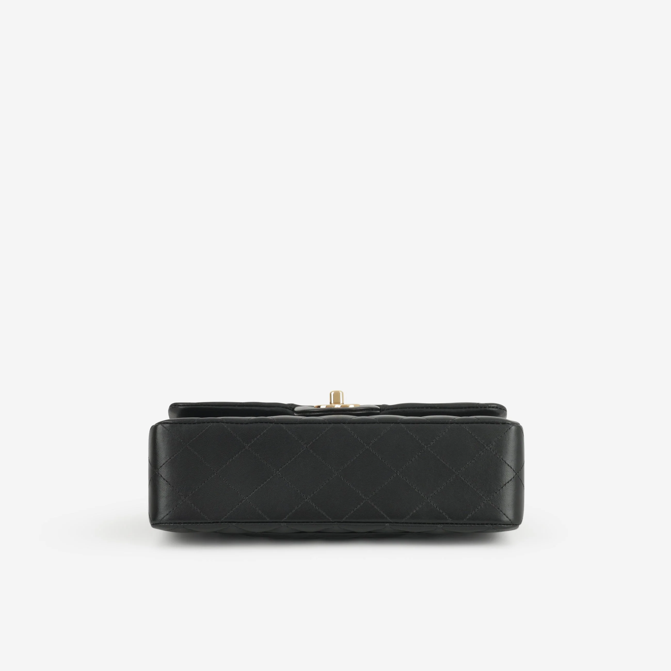 Chanel Small Classic Flap - Black Lambskin | Gold Hardware - Image 4