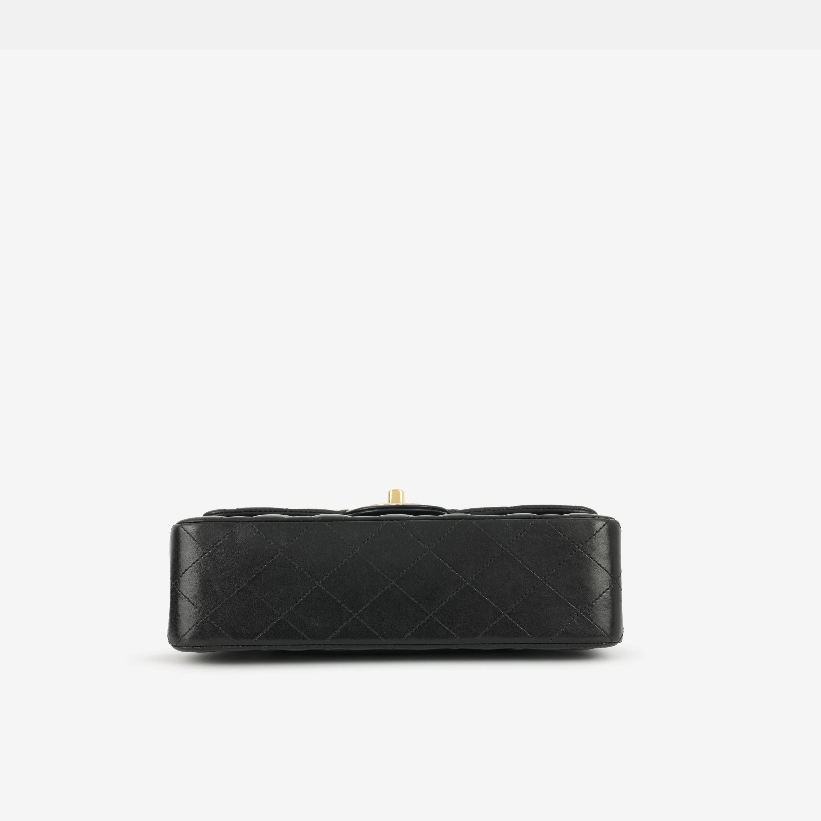 Chanel Small Classic Flap - Black Lambskin | Gold Hardware - Image 4