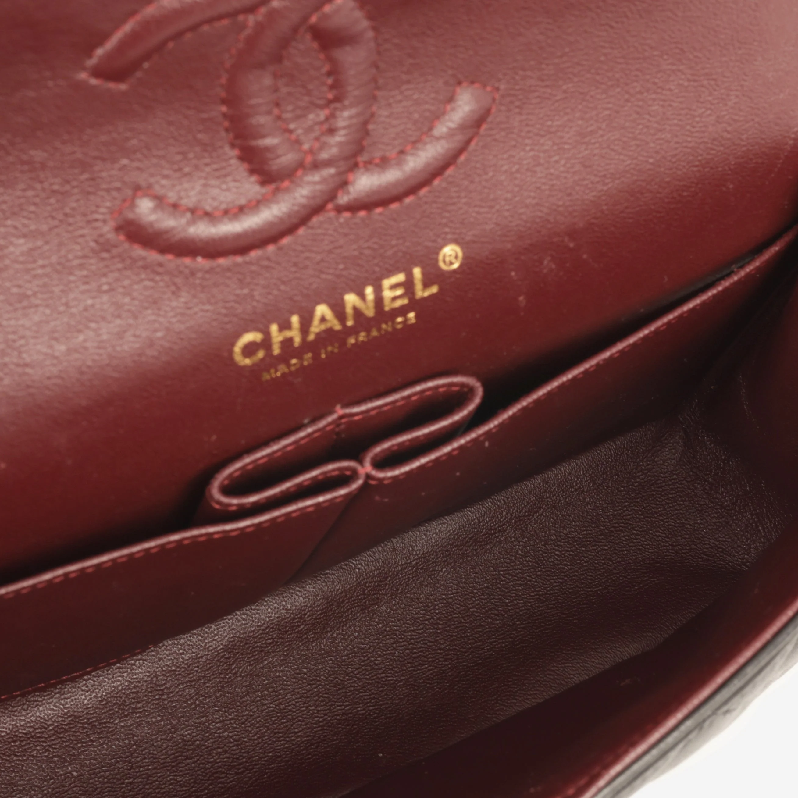 Chanel Small Classic Flap - Black Lambskin | Gold Hardware - Image 5