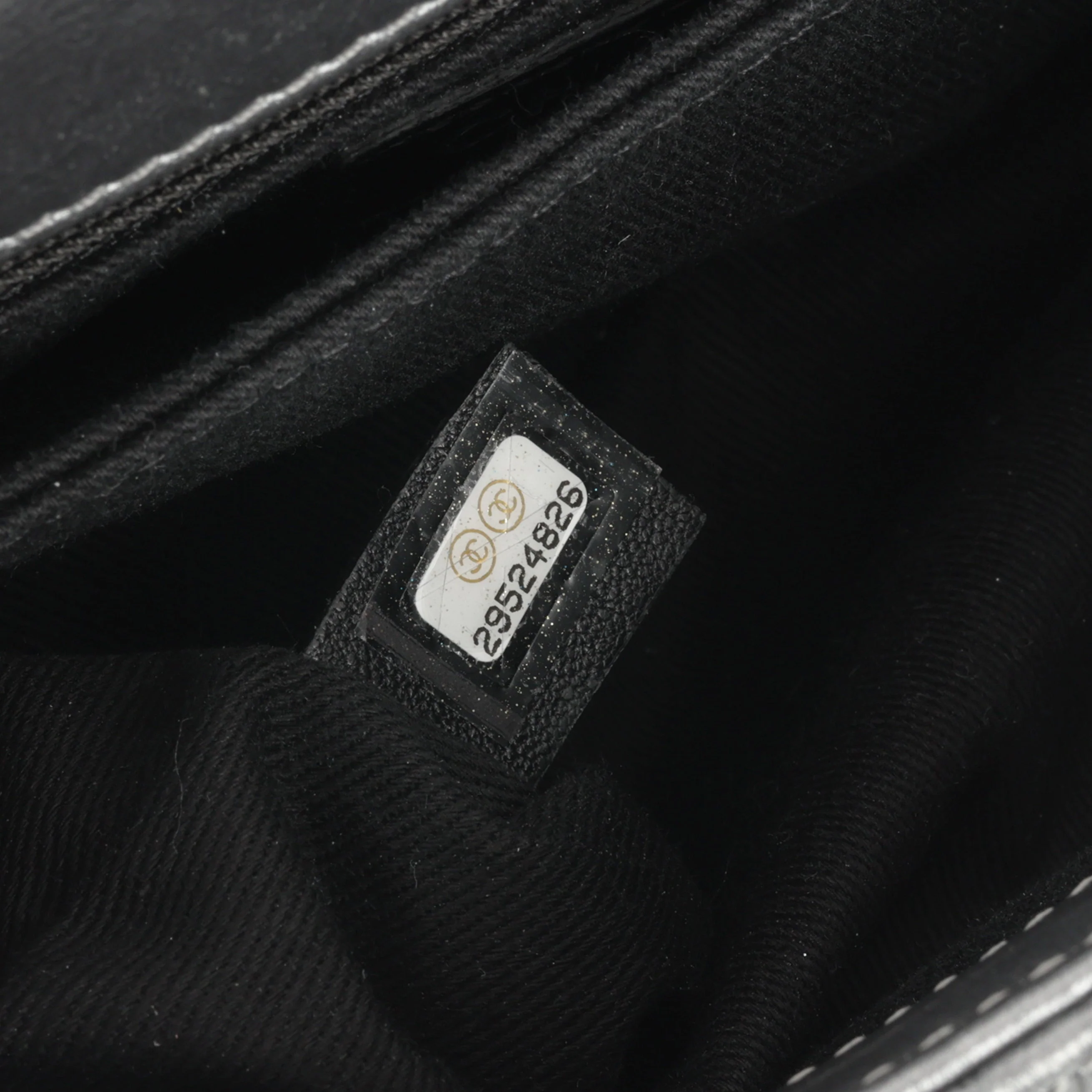 Chanel Small Coco Handle - Graphite Metallic Calfskin | Black Hardware - Image 6