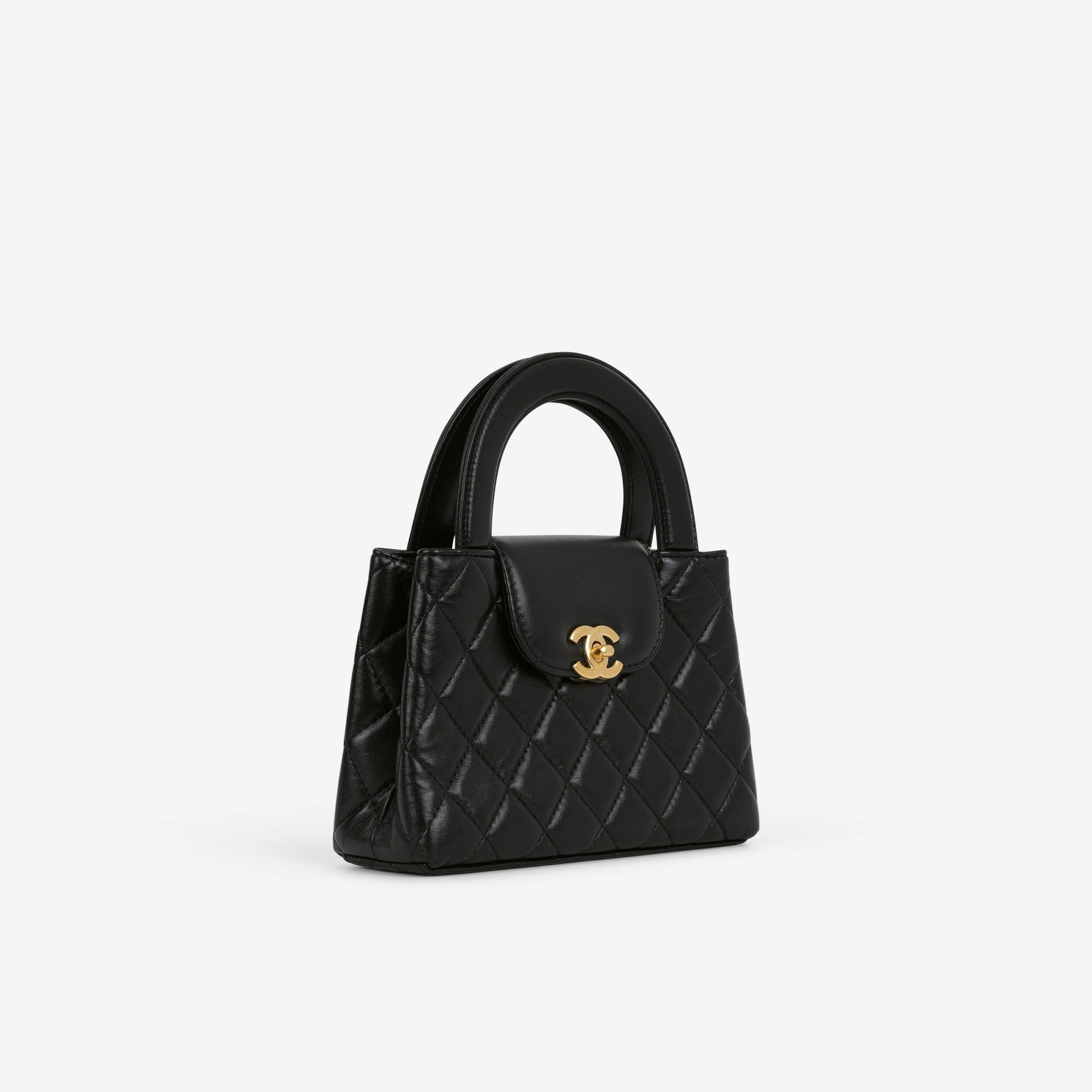 Chanel Small Kelly Re-Edition - Black Lambskin | Gold Hardware - Image 2
