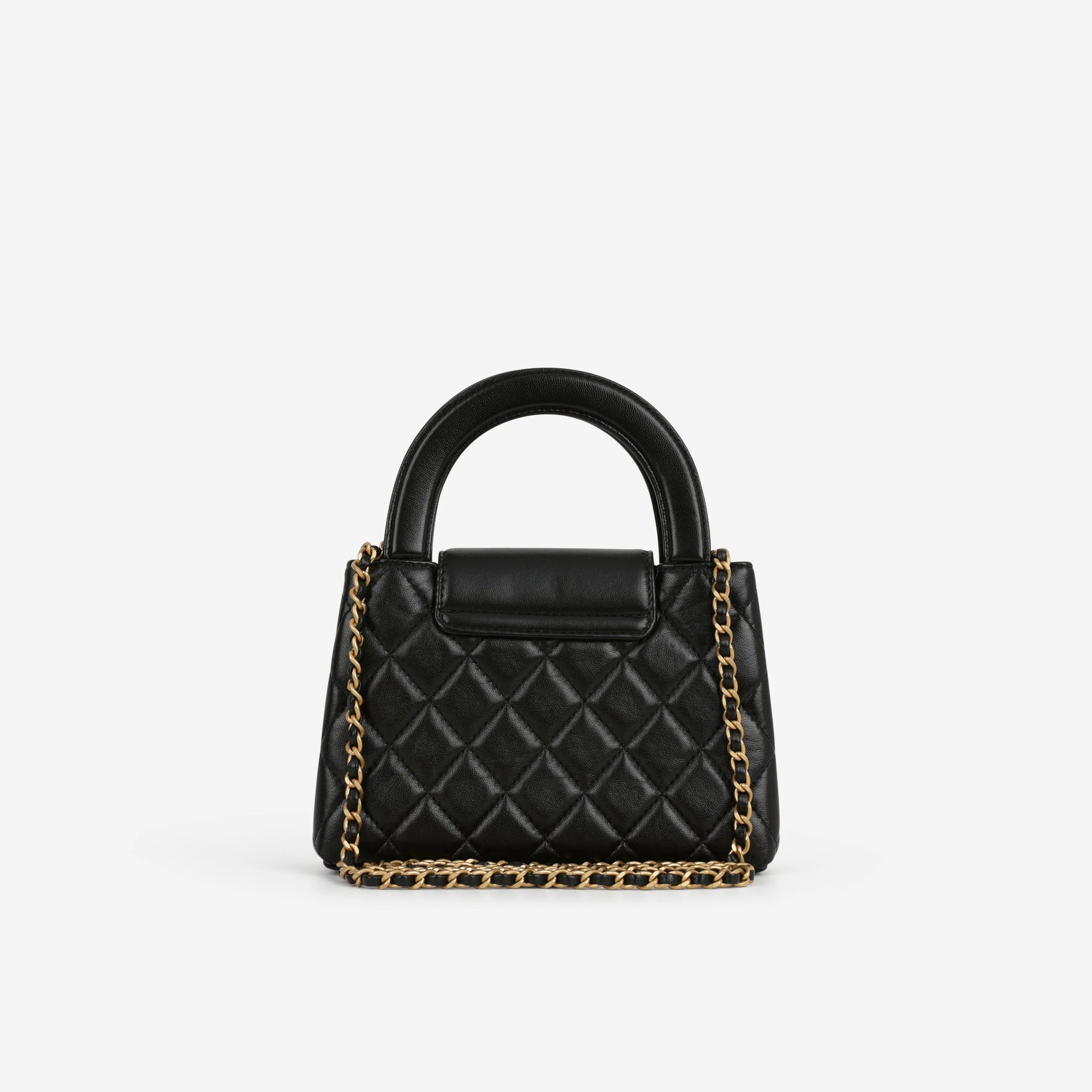 Chanel Small Kelly Re-Edition - Black Lambskin | Gold Hardware - Image 3