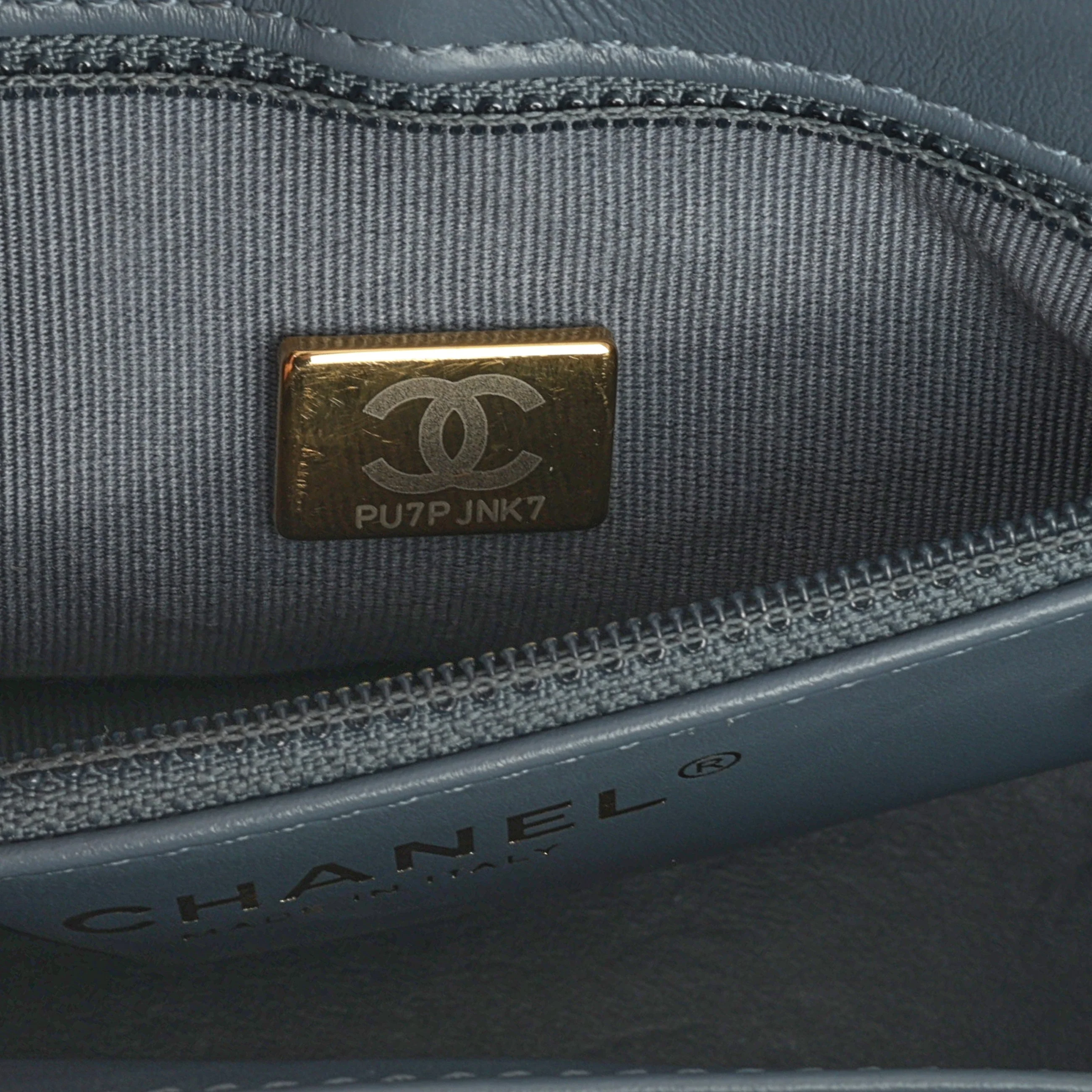 Chanel Small Kelly Re-Edition - Blue Lambskin | Gold Hardware - Image 6