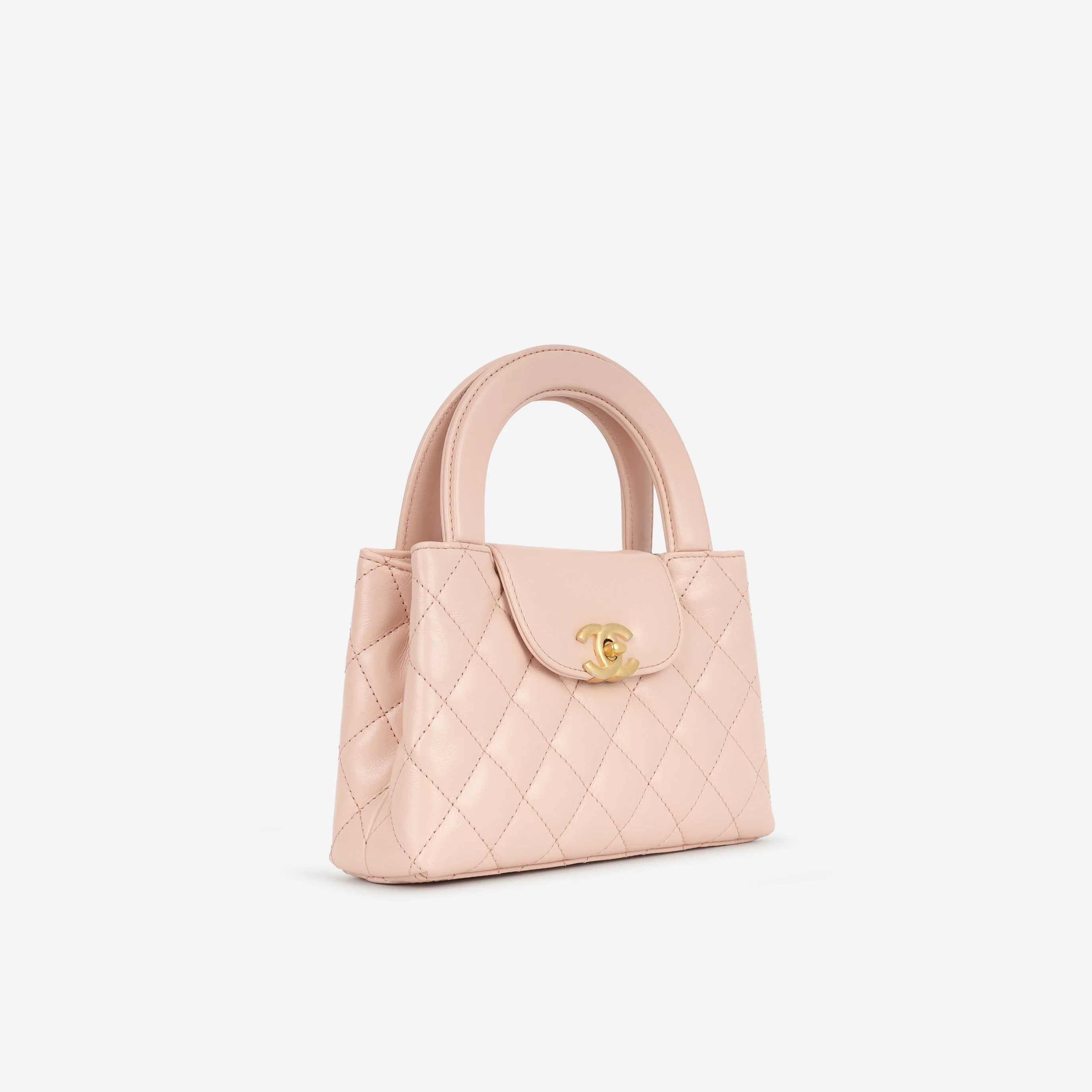 Chanel Small Kelly Re-Edition - Light Pink Calfskin | Gold Hardware - Image 2
