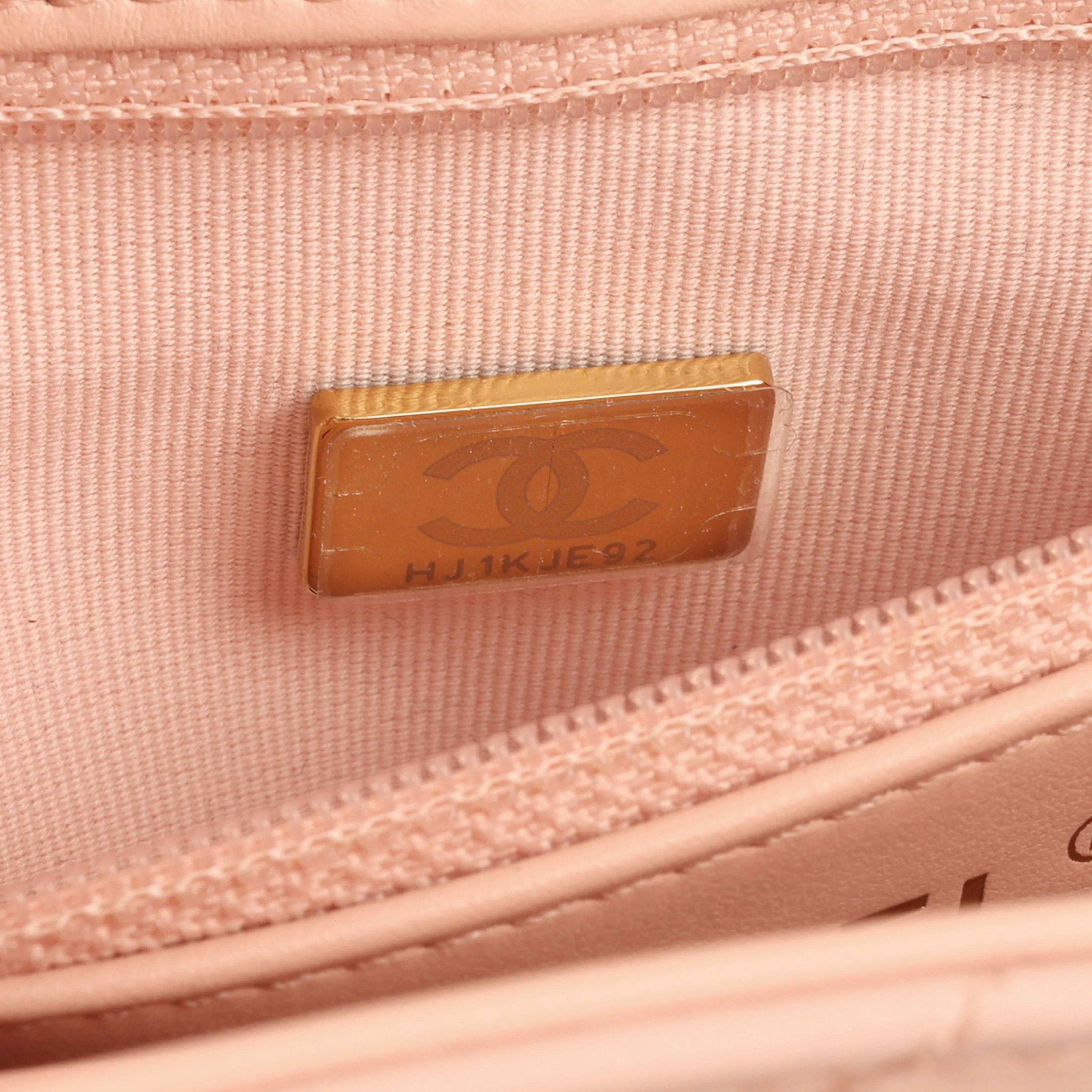Chanel Small Kelly Re-Edition - Light Pink Calfskin | Gold Hardware - Image 3
