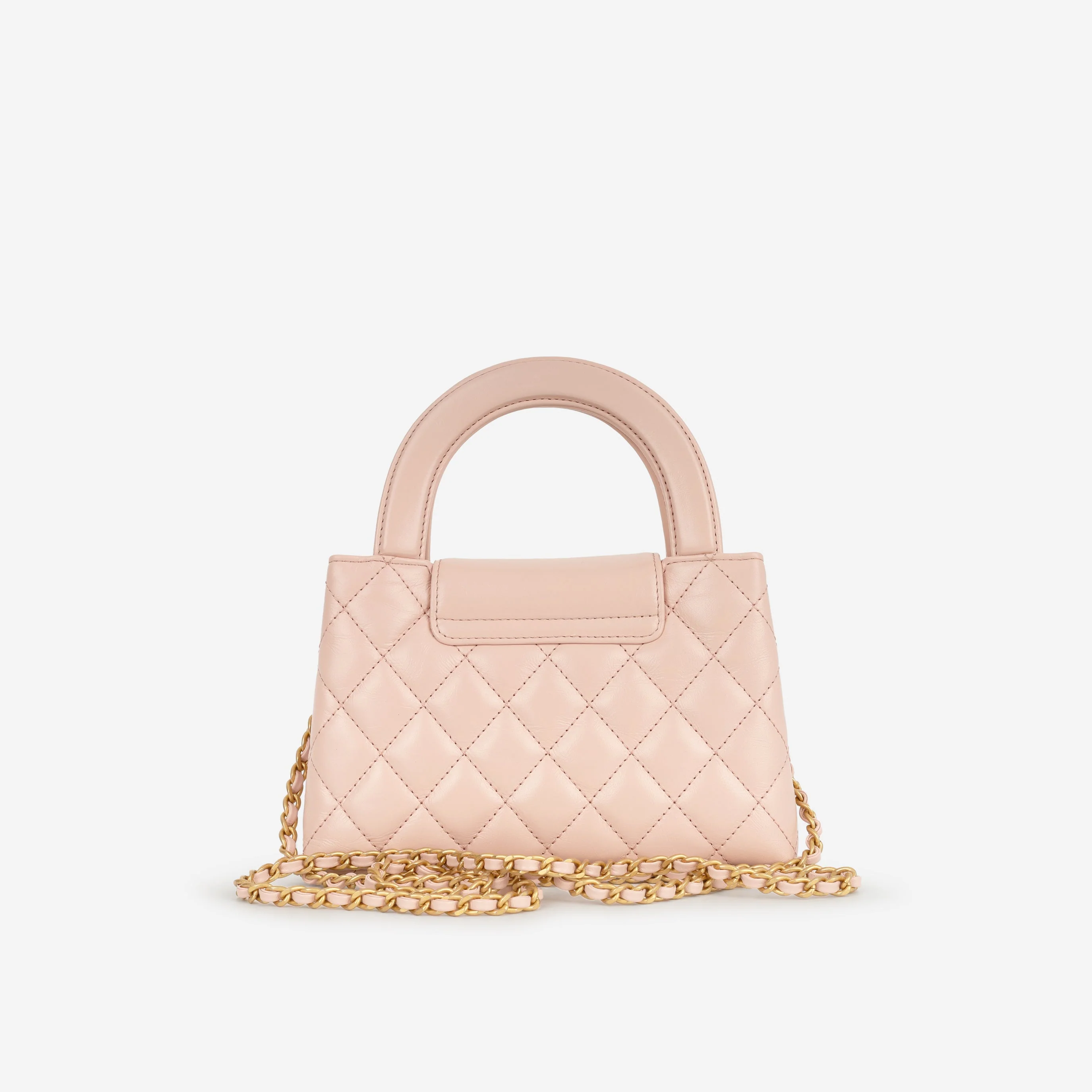 Chanel Small Kelly Re-Edition - Light Pink Calfskin | Gold Hardware - Image 6