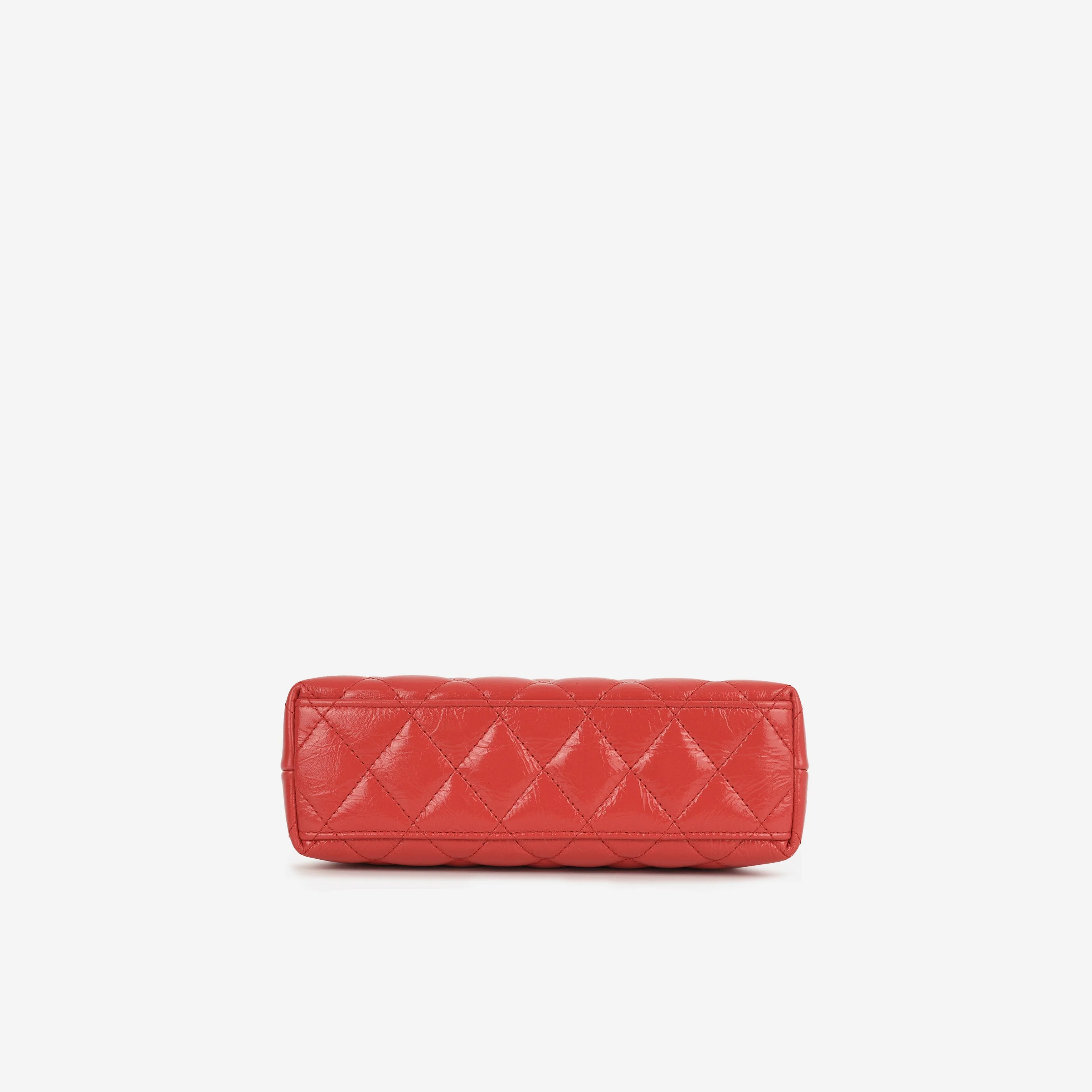 Chanel Small Kelly Re-Edition - Red Crumpled Calfskin | Gold Hardware - Image 5