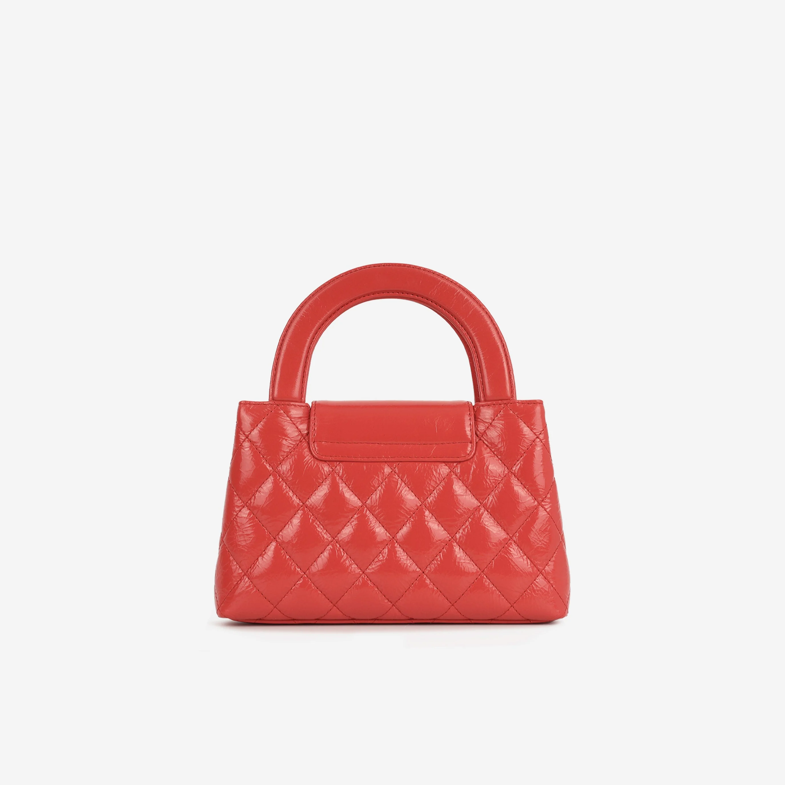 Chanel Small Kelly Re-Edition - Red Crumpled Calfskin | Gold Hardware - Image 6