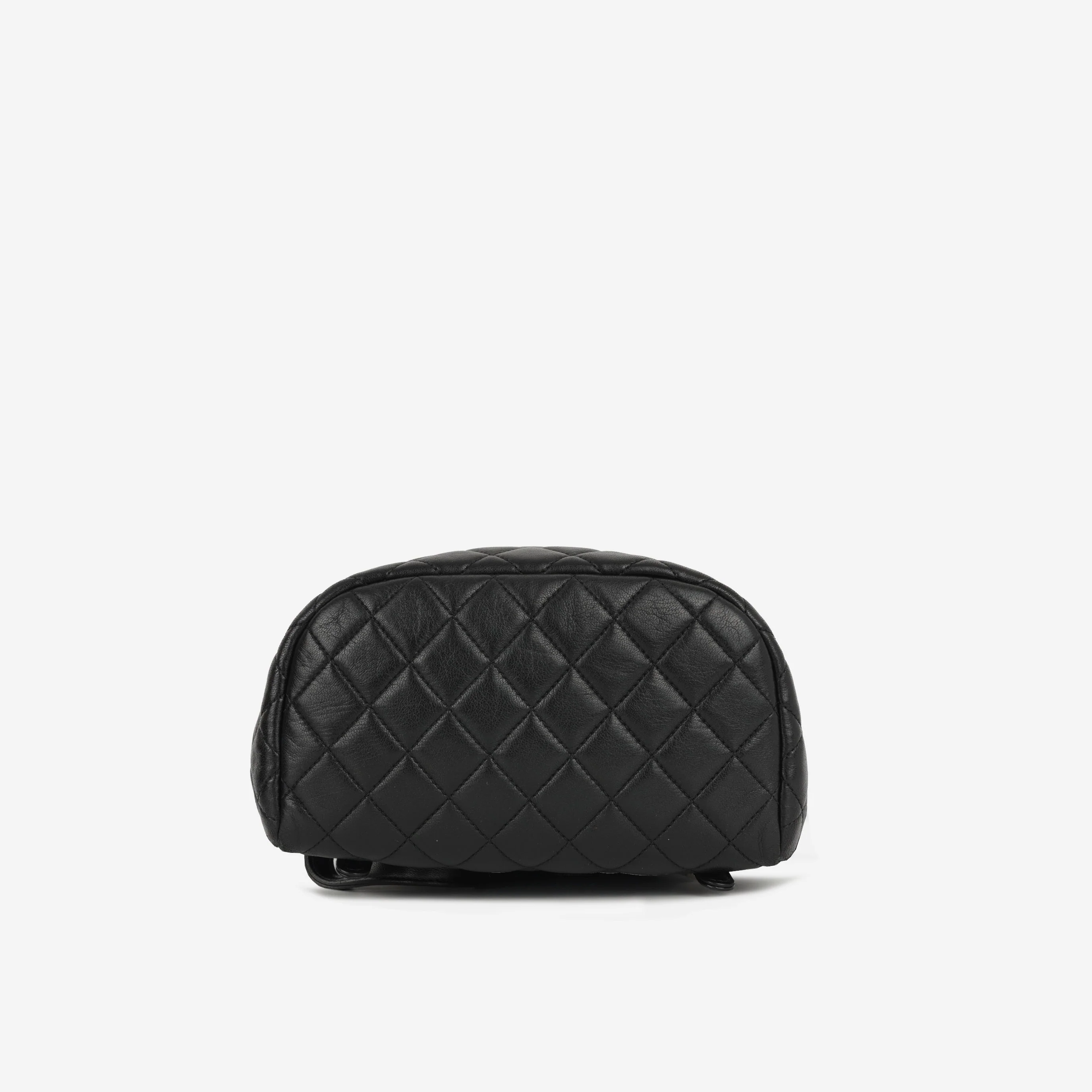 Chanel Small Urban Spirit Backpack - Black Lambskin | Silver Hardware - Image 4