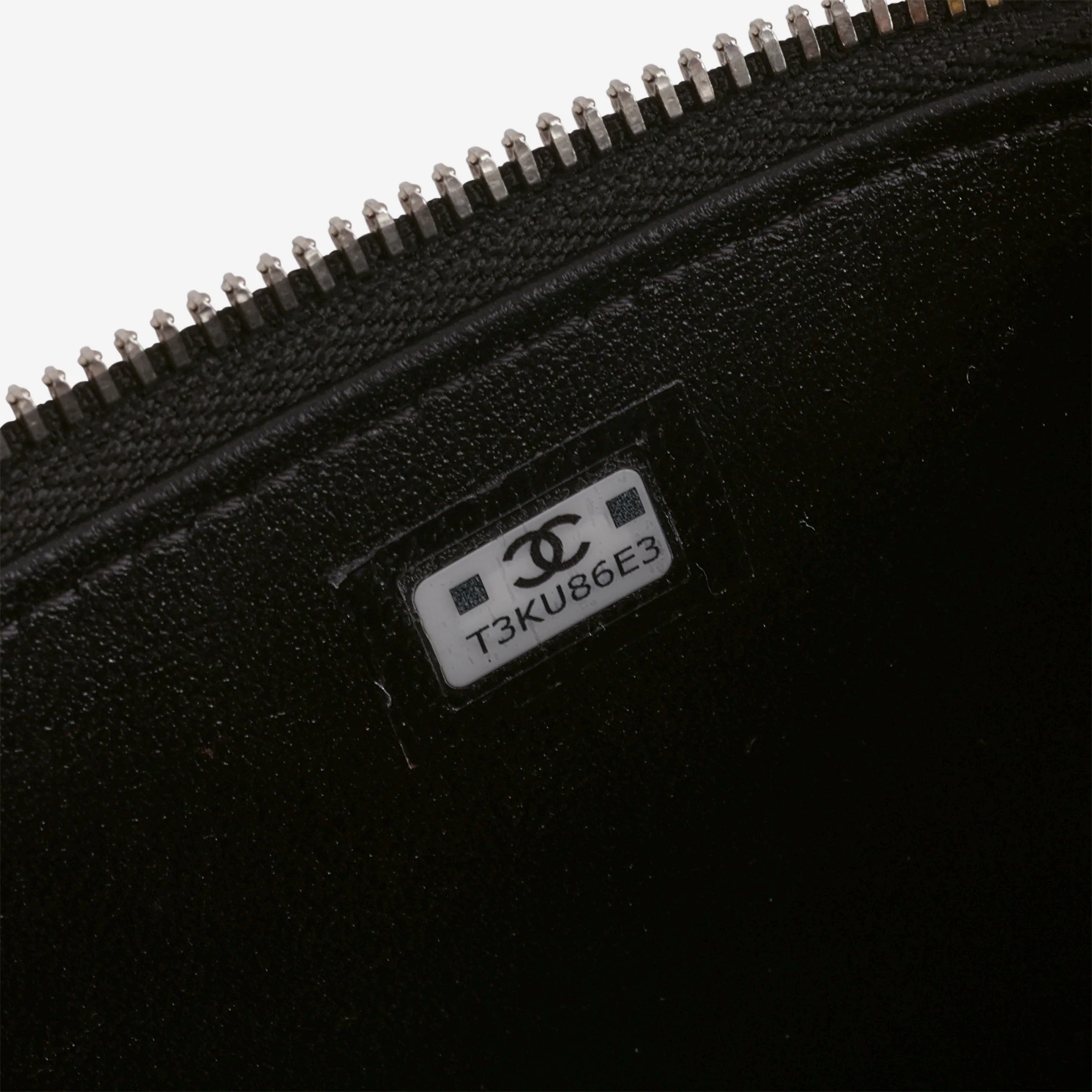 Chanel Small Vanity on Chain - Black Lambskin | Silver Hardware - Image 8