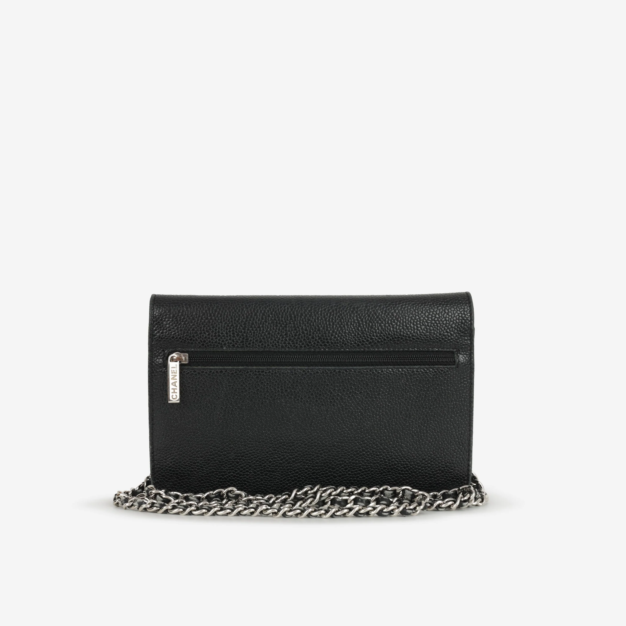 Chanel Timeless WOC - Black Caviar | Silver Hardware - Image 3