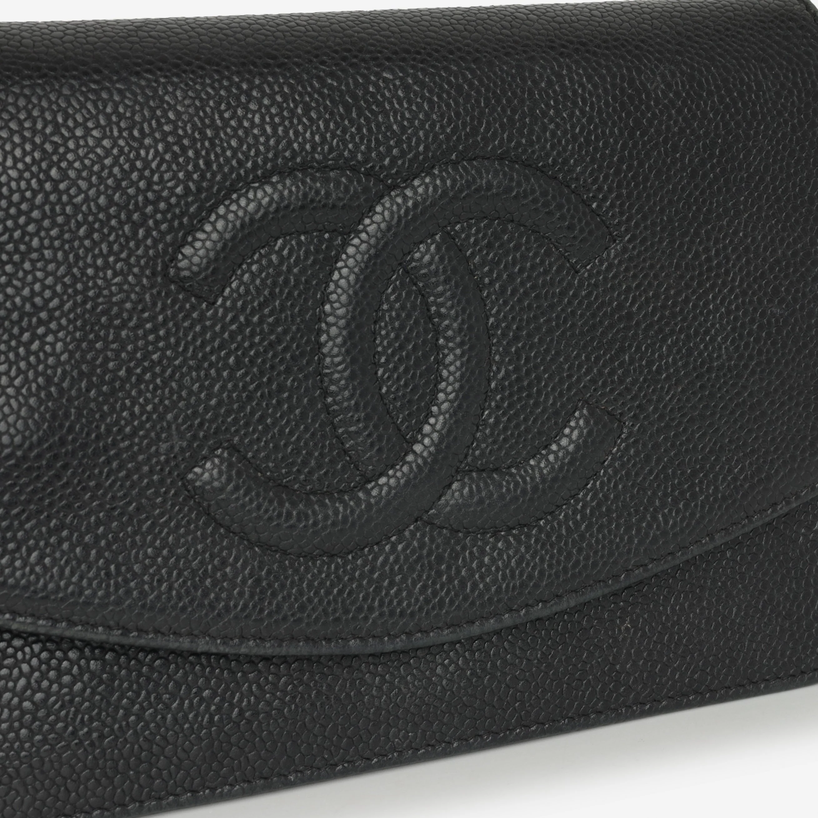 Chanel Timeless WOC - Black Caviar | Silver Hardware - Image 5