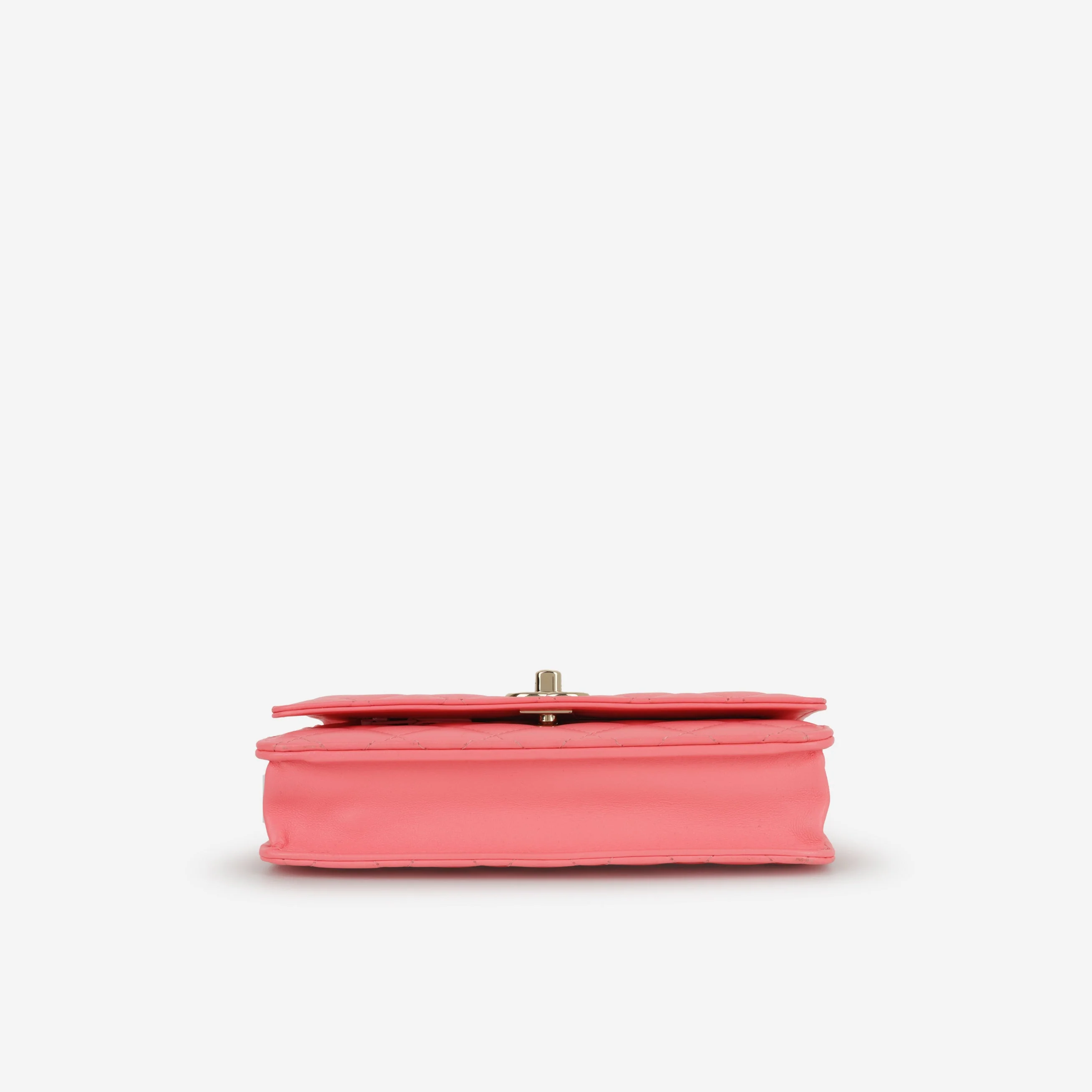 Chanel Trendy Wallet on Chain - Hot Pink Calfskin | Champagne Gold Hardware - Image 4