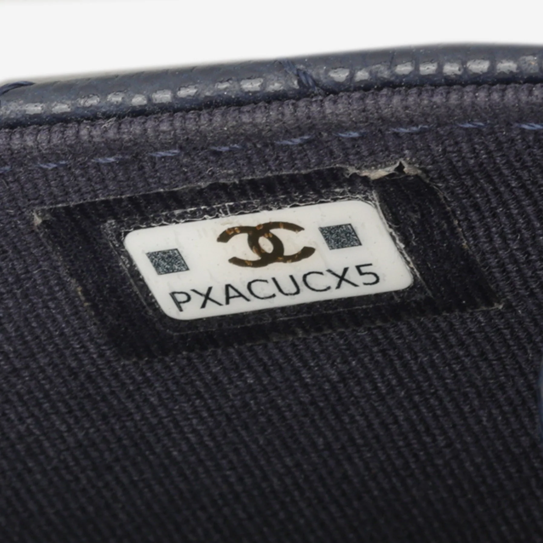 Chanel Twist Your Buttons Coin Purse - Navy Caviar | Gold Hardware - Image 7