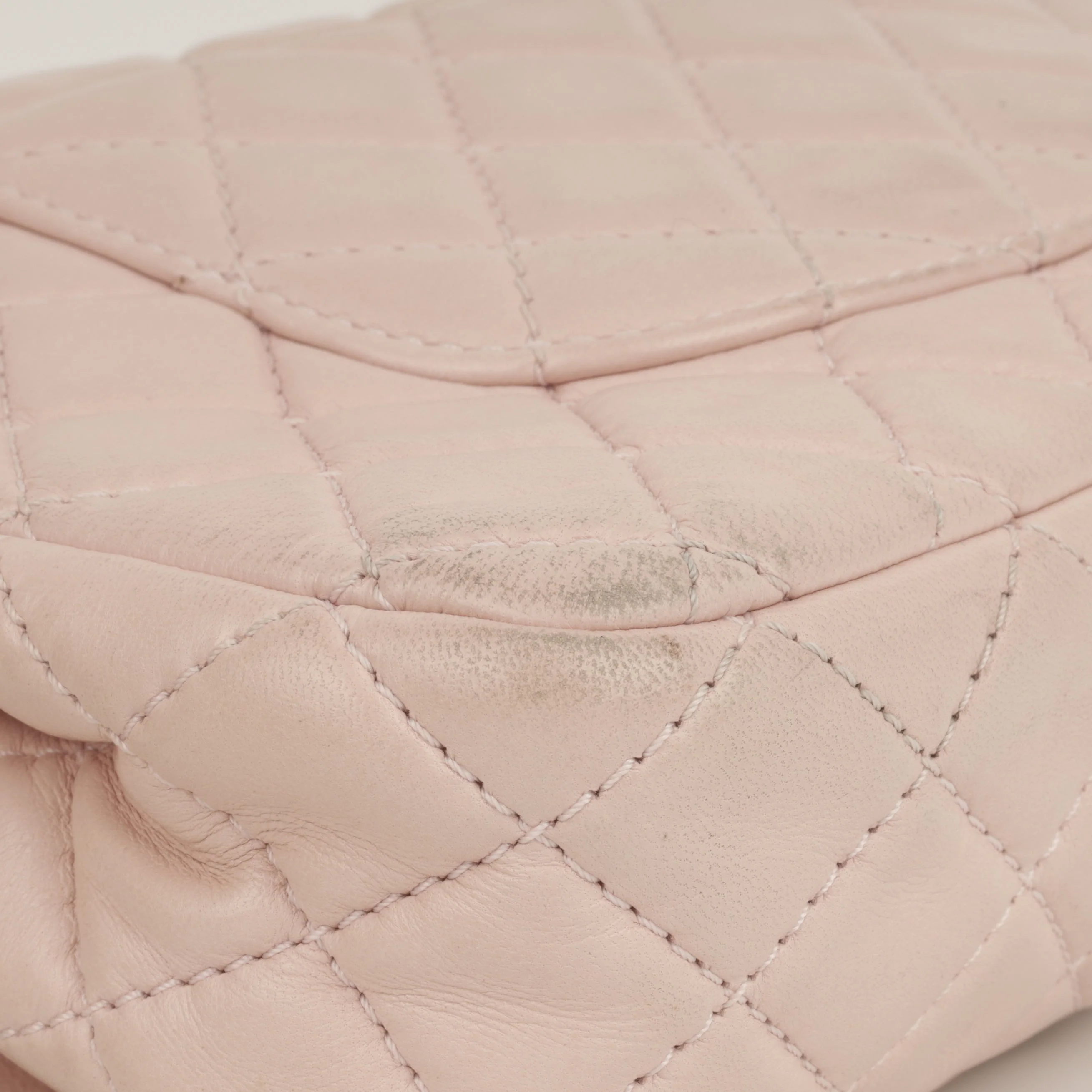 Chanel Seasonal Medium Flap Bag - Pink Lambskin | Silver Hardware - Image 14