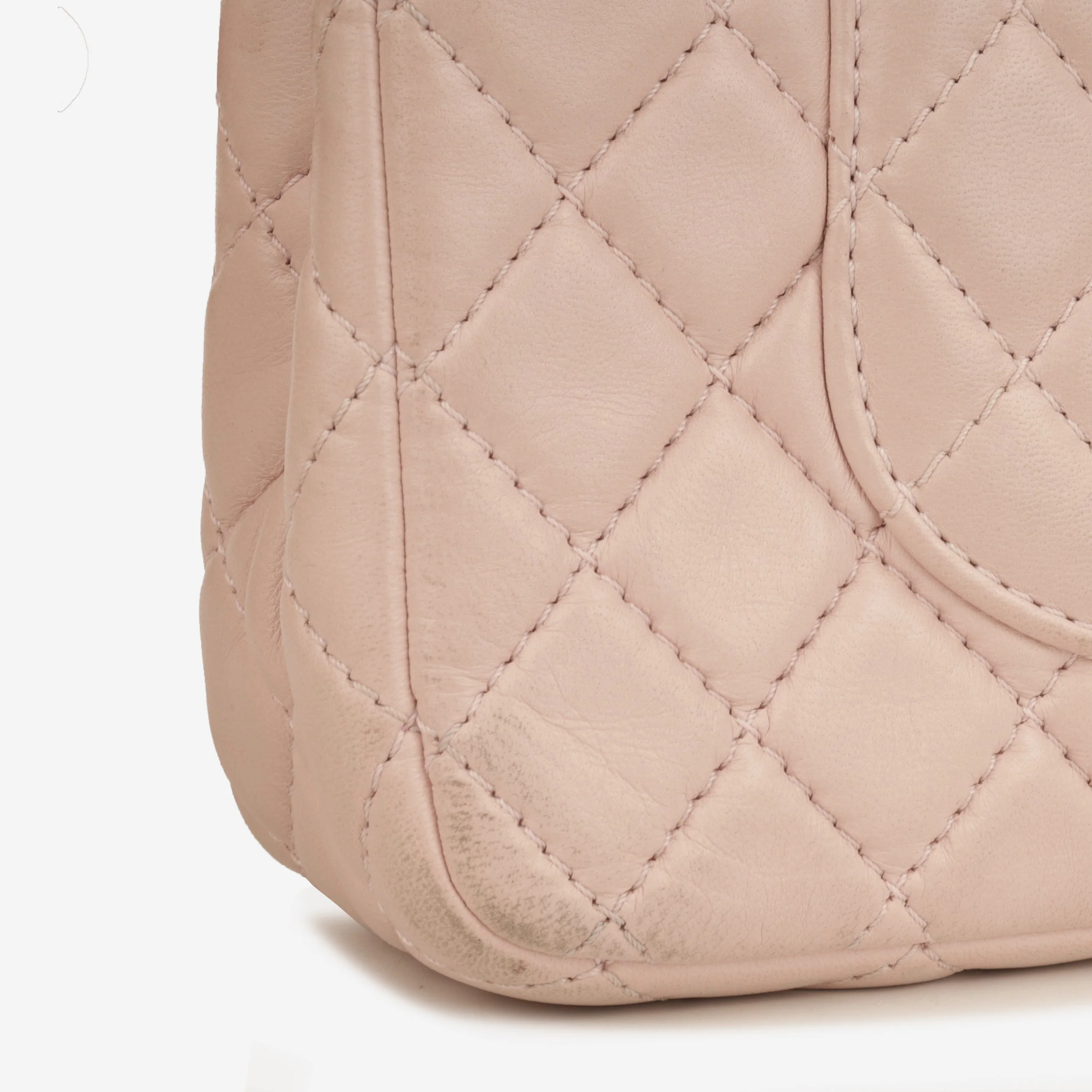 Chanel Seasonal Medium Flap Bag - Pink Lambskin | Silver Hardware - Image 15